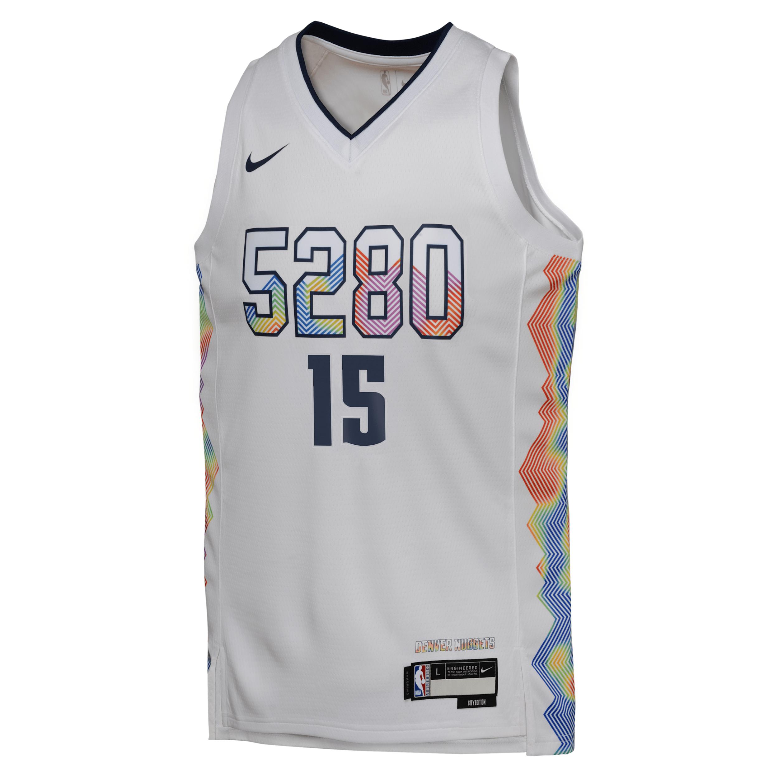 Nikola JokiÄ Denver Nuggets 2024/25 City Edition Big Kids' Nike Dri-FIT NBA Swingman Jersey by NIKE