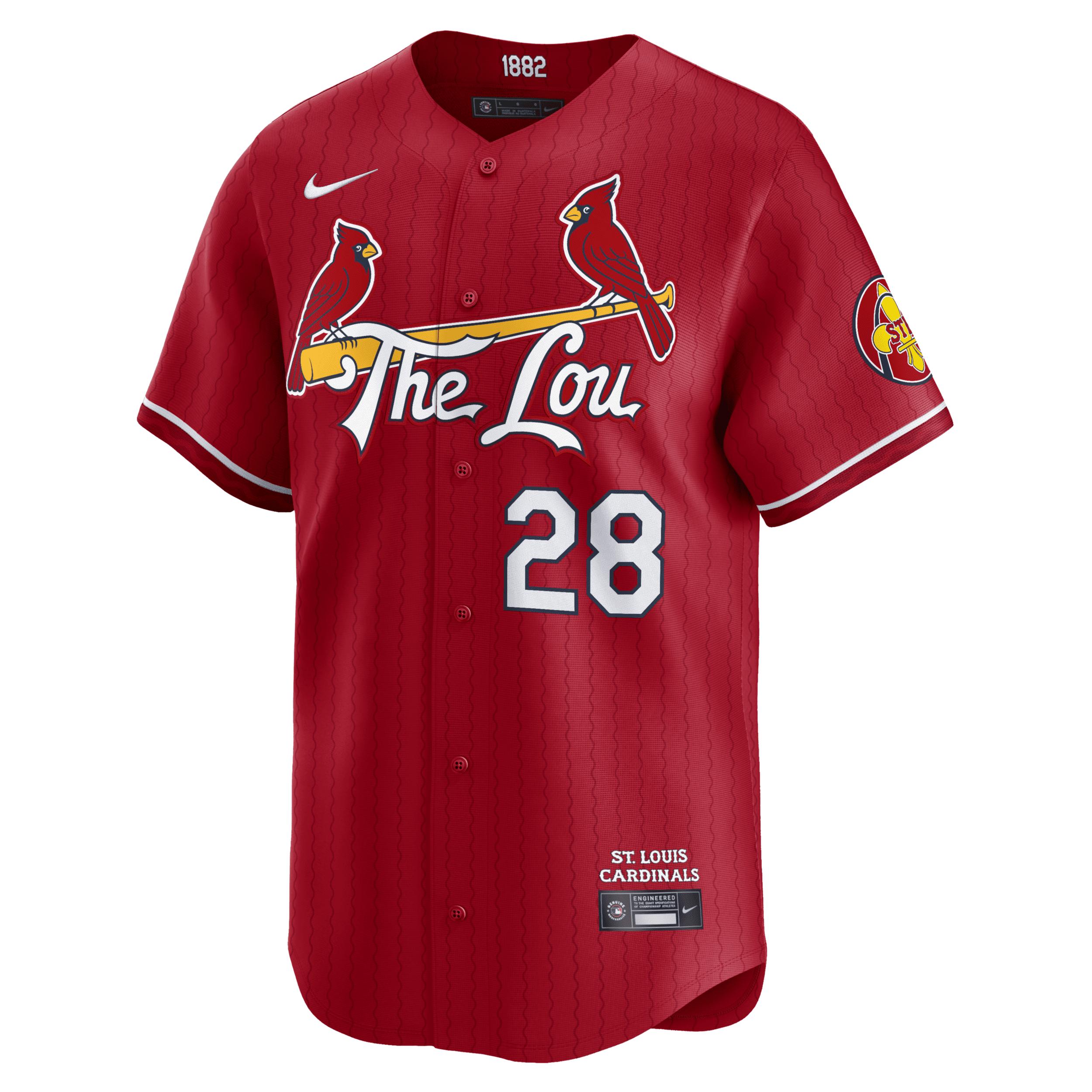 Nolan Arenado St. Louis Cardinals City Connect Nike Men's Dri-FIT ADV MLB Limited Jersey by NIKE