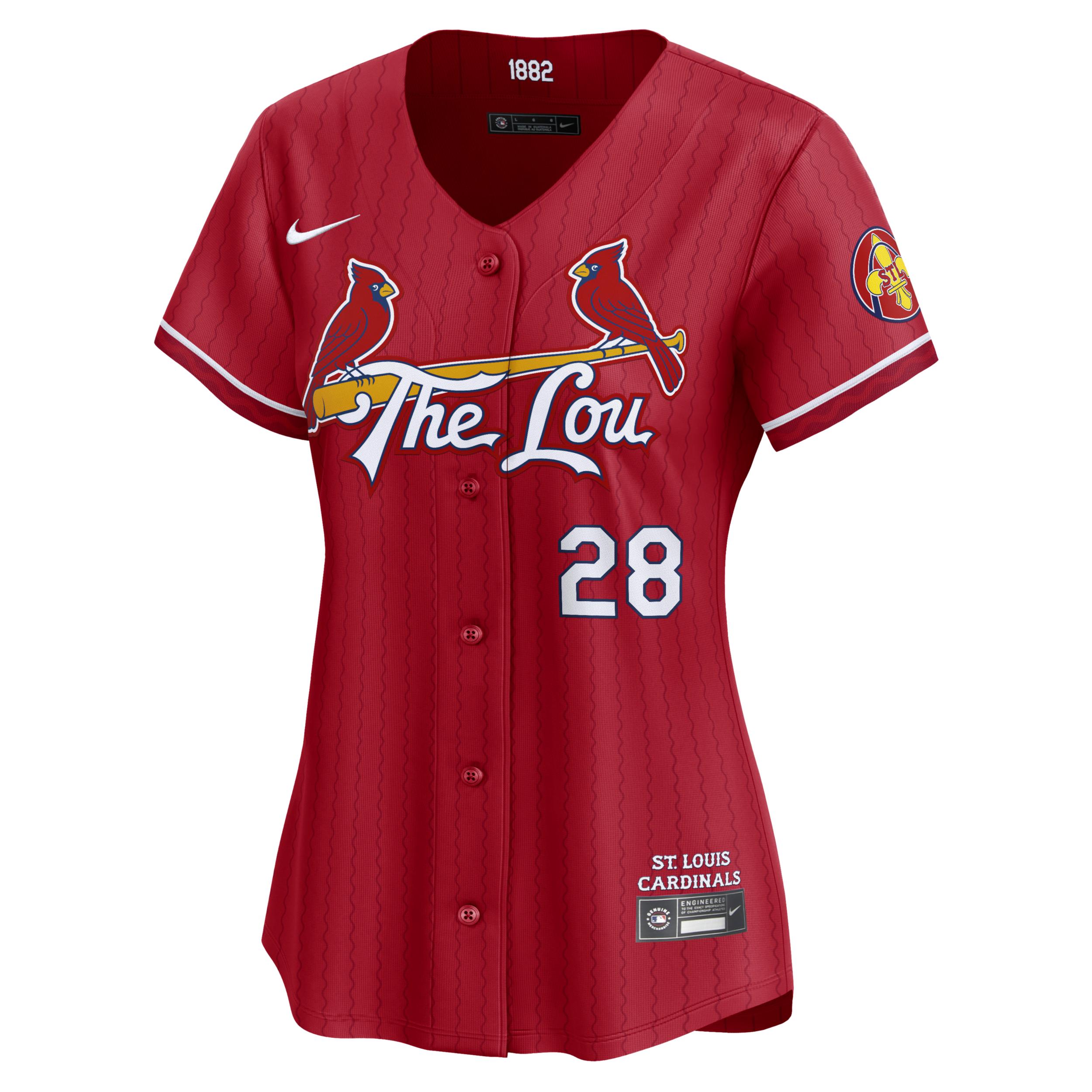 Nolan Arenado St. Louis Cardinals City Connect Nike Women's Dri-FIT ADV MLB Limited Jersey by NIKE