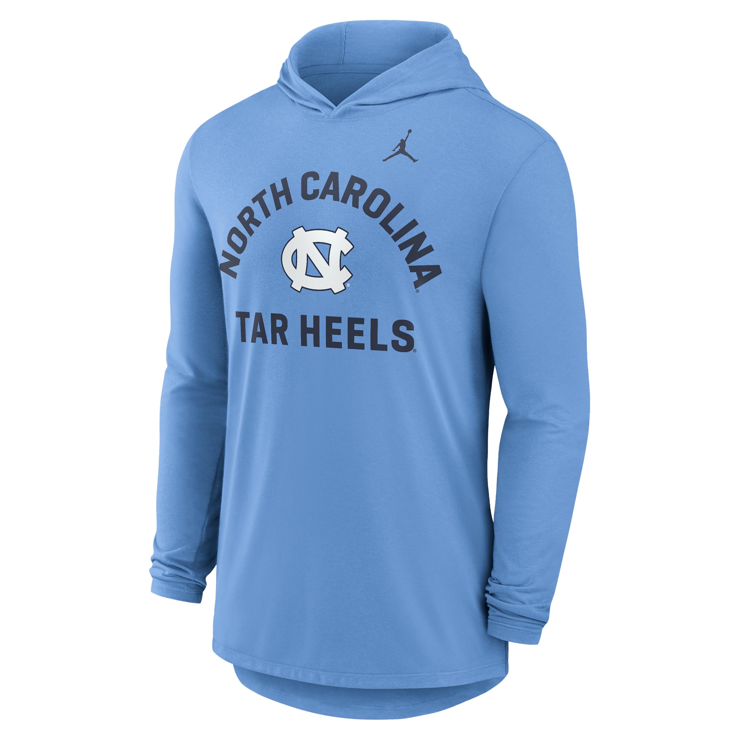 North Carolina Primetime Arch Nike Men's Dri-FIT College Long-Sleeve Hooded T-Shirt by NIKE