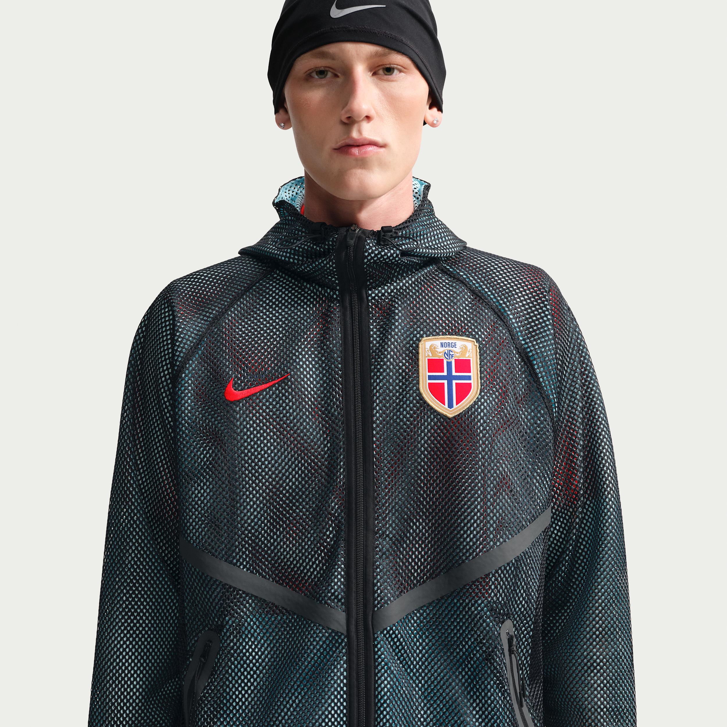 Norway Nike Men's Dri-FIT Soccer Anthem Jacket by NIKE