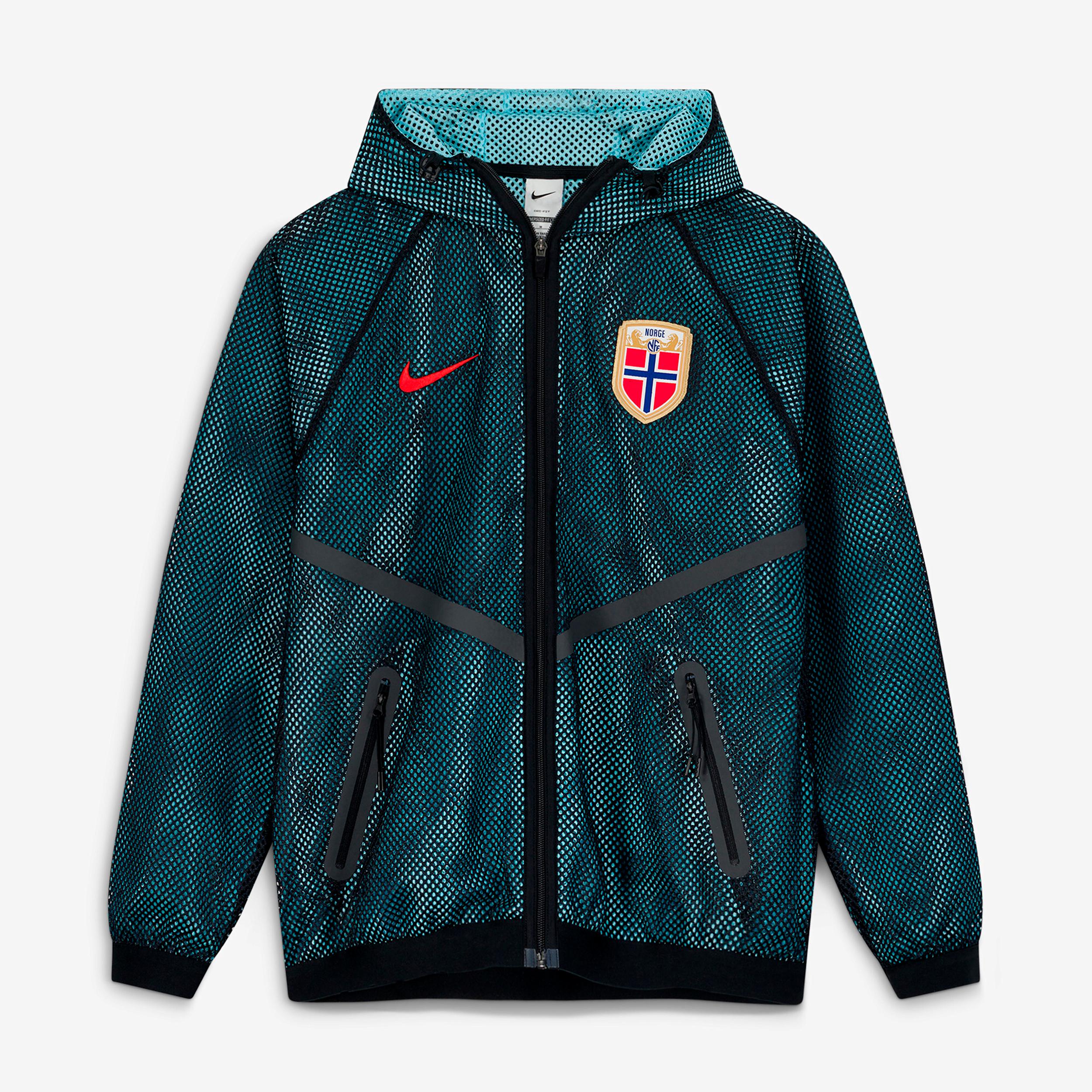 Norway Nike Men's Dri-FIT Soccer Anthem Jacket by NIKE