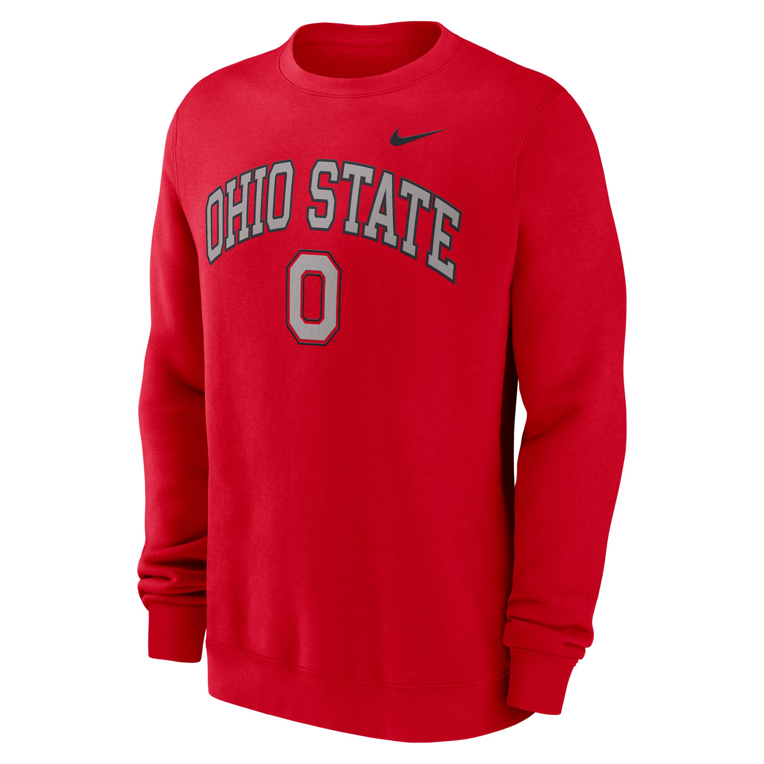 Ohio State Arch Nike Men's College Pullover Crew by NIKE