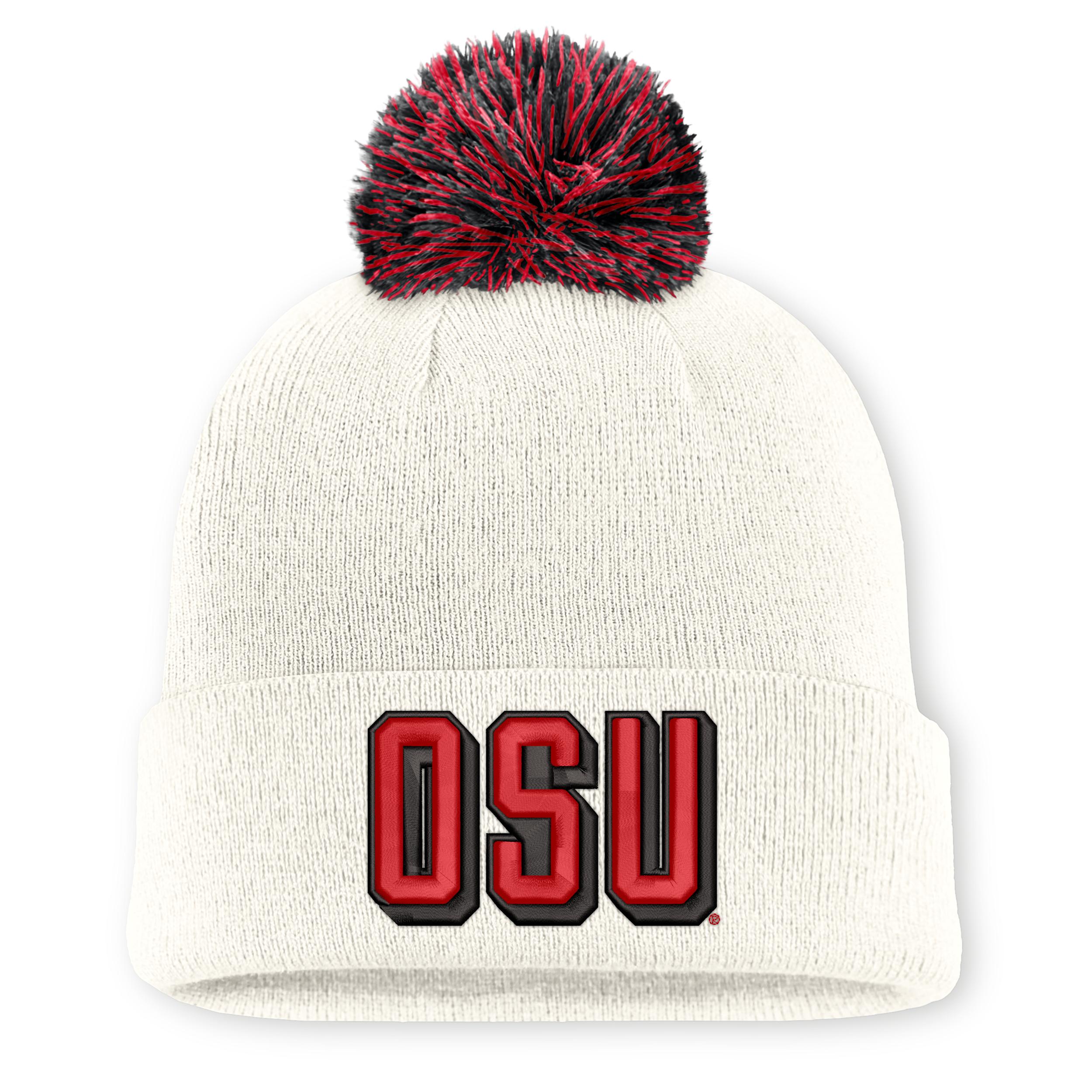 Ohio State Peak Nike Unisex College Cuffed Beanie by NIKE