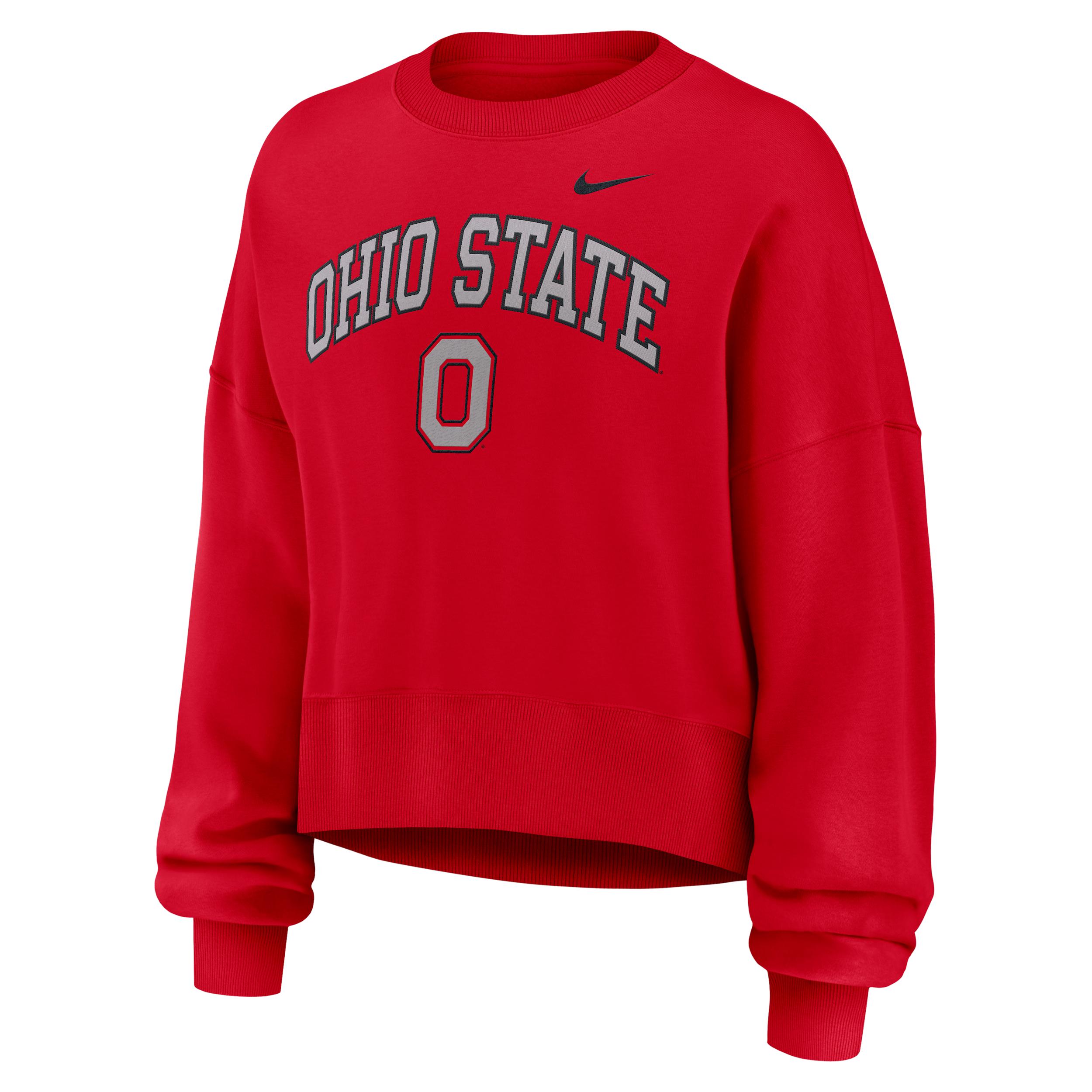 Ohio State Phoenix Arch Nike Women's College Pullover Crew by NIKE