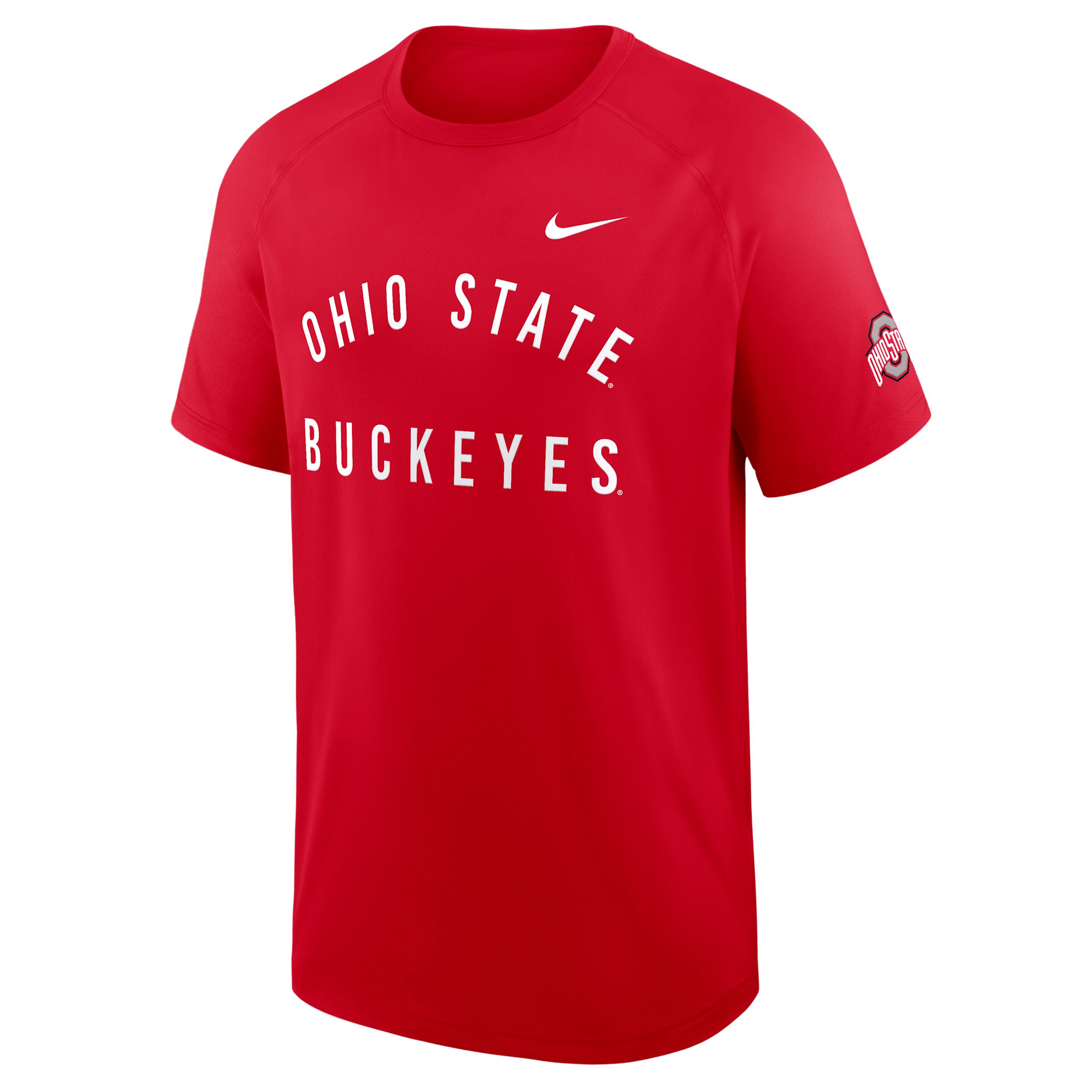Ohio State Premium Performance Nike Men's Dri-FIT College T-Shirt by NIKE