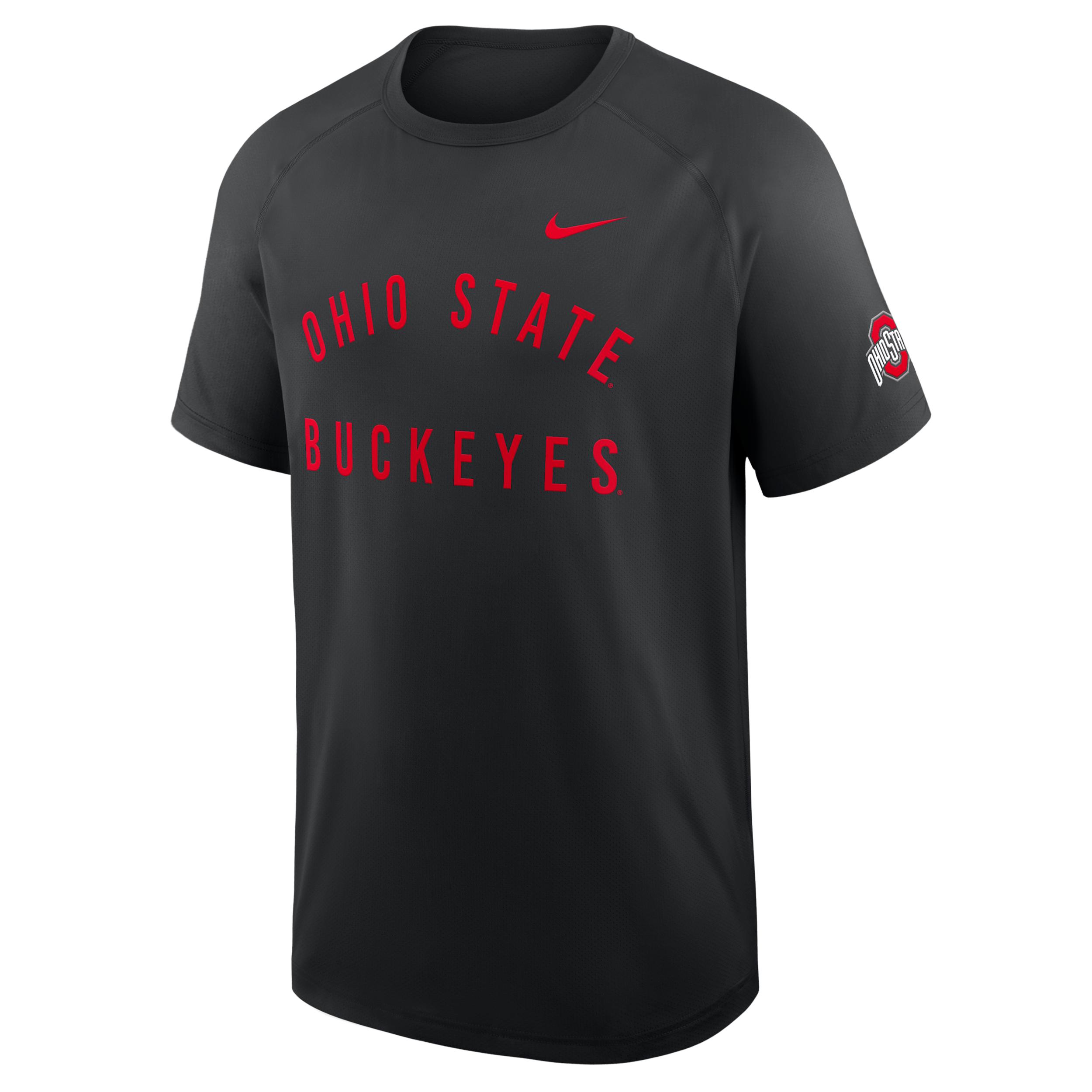 Ohio State Premium Performance Nike Men's Dri-FIT College T-Shirt by NIKE