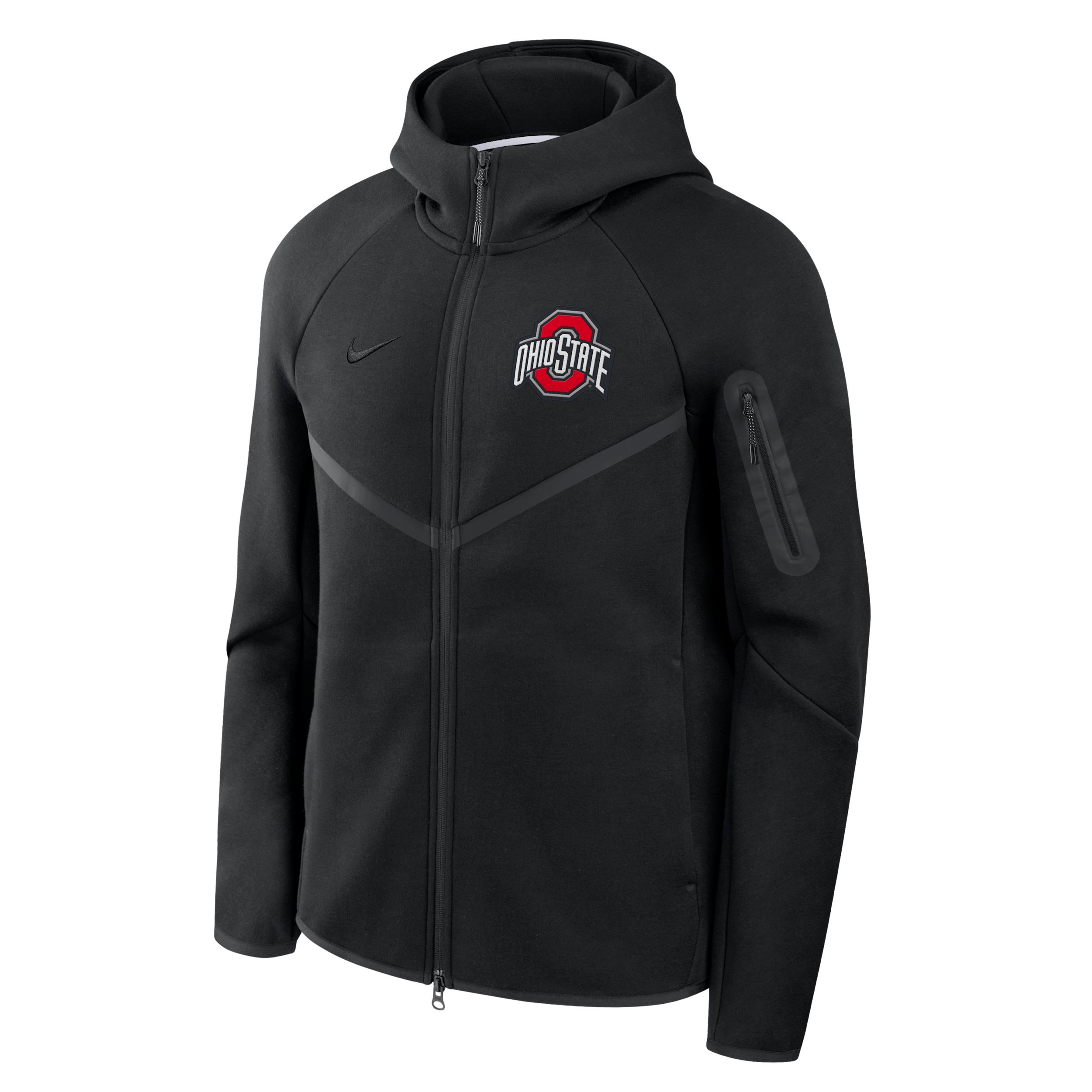 Ohio State Tech Fleece Windrunner Nike Men's College Full-Zip Hooded Jacket by NIKE