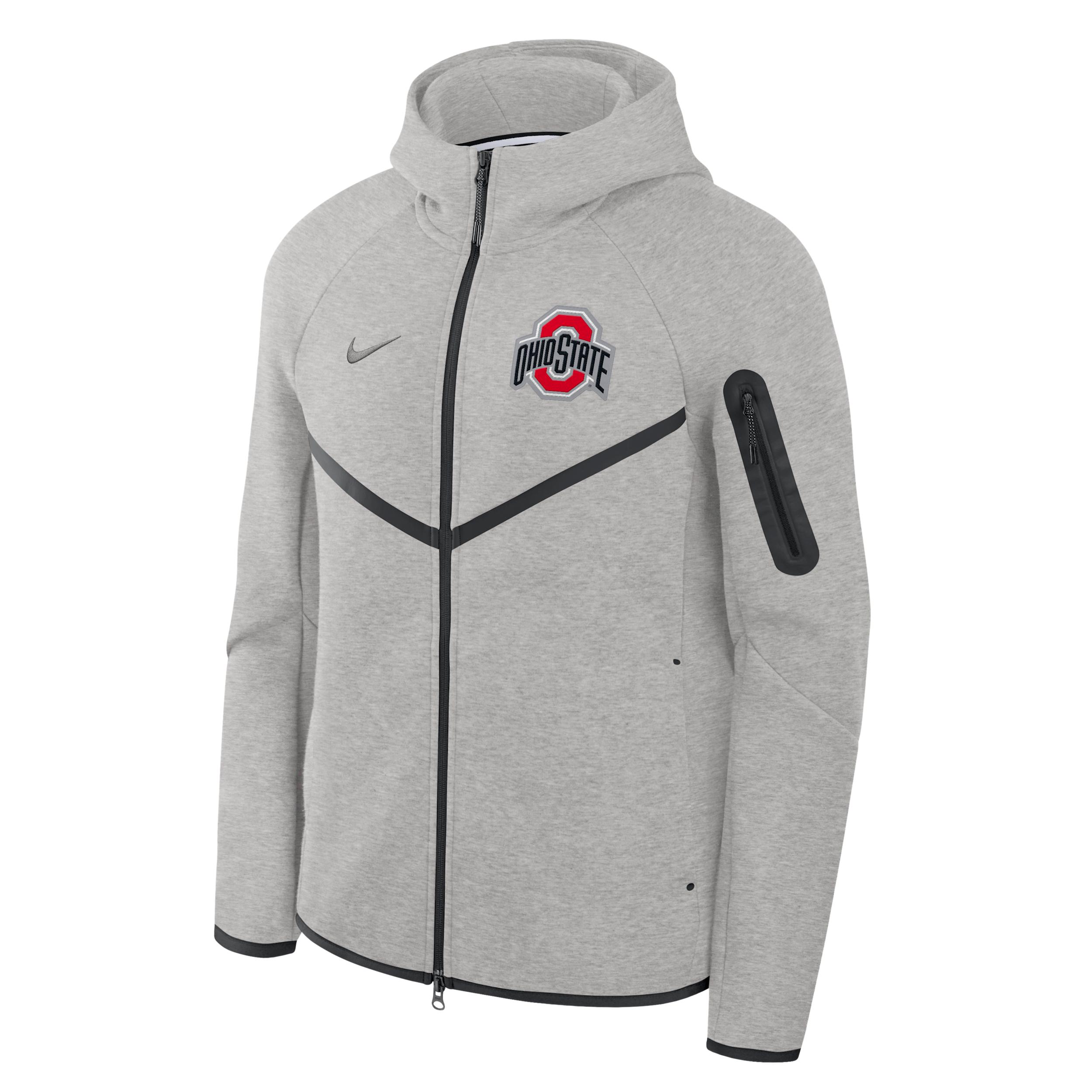 Ohio State Tech Fleece Windrunner Nike Men's College Full-Zip Hooded Jacket by NIKE