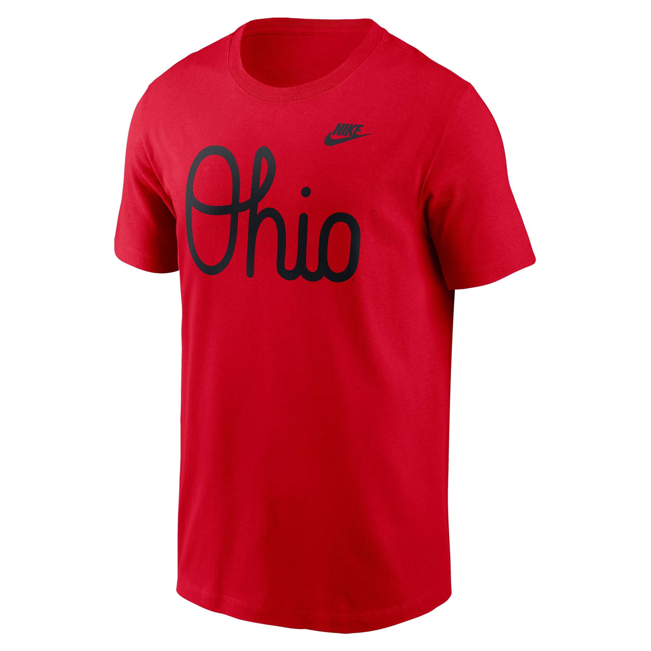 Ohio State Vintage Script Nike Men's College T-Shirt by NIKE