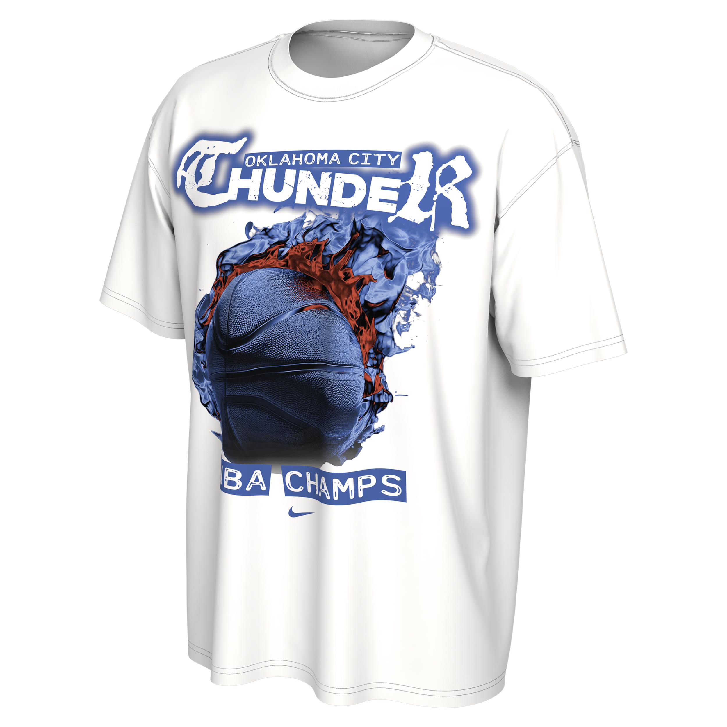 Oklahoma City Thunder Nike Men's NBA Parade T-Shirt by NIKE