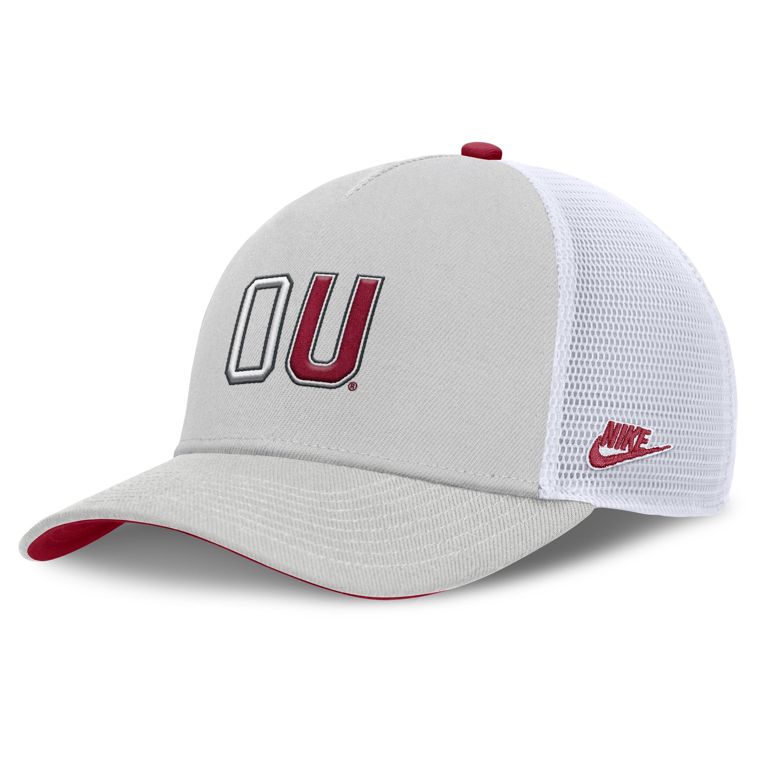 Oklahoma Legacy Basketball Rise Nike Unisex College Trucker Adjustable Hat by NIKE