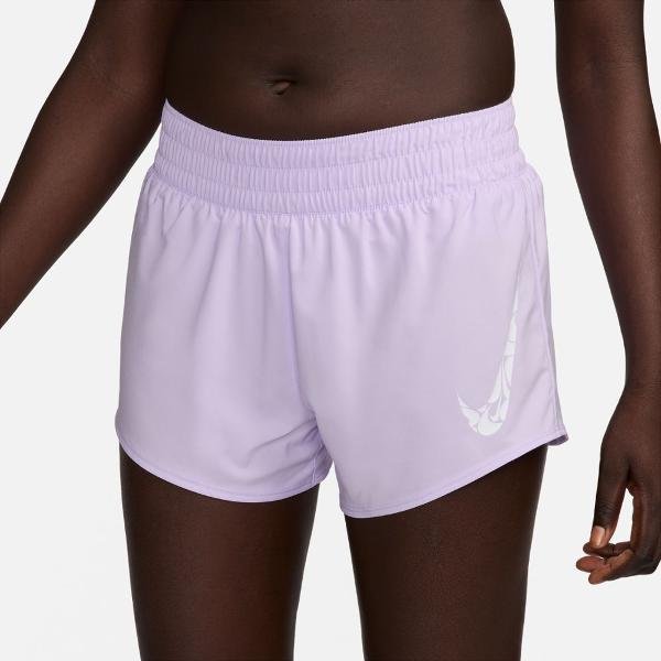 One Swoosh HBR Mid-Rise Brief-Lined Shorts by NIKE