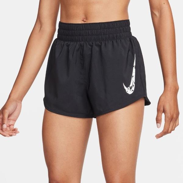 One Swoosh HBR Mid-Rise Brief-Lined Shorts by NIKE