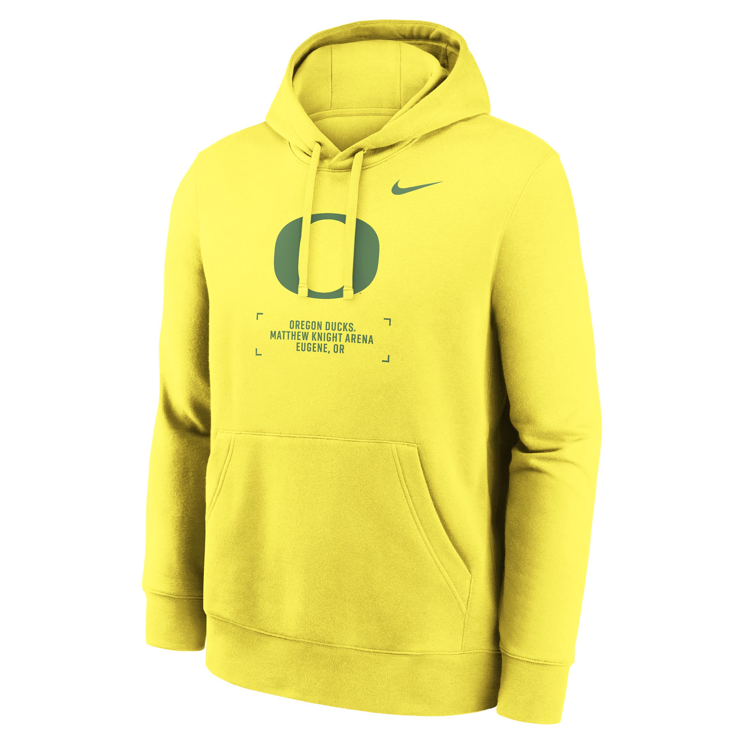 Oregon Club Basketball 2-Hit Nike Men's College Pullover Hoodie by NIKE