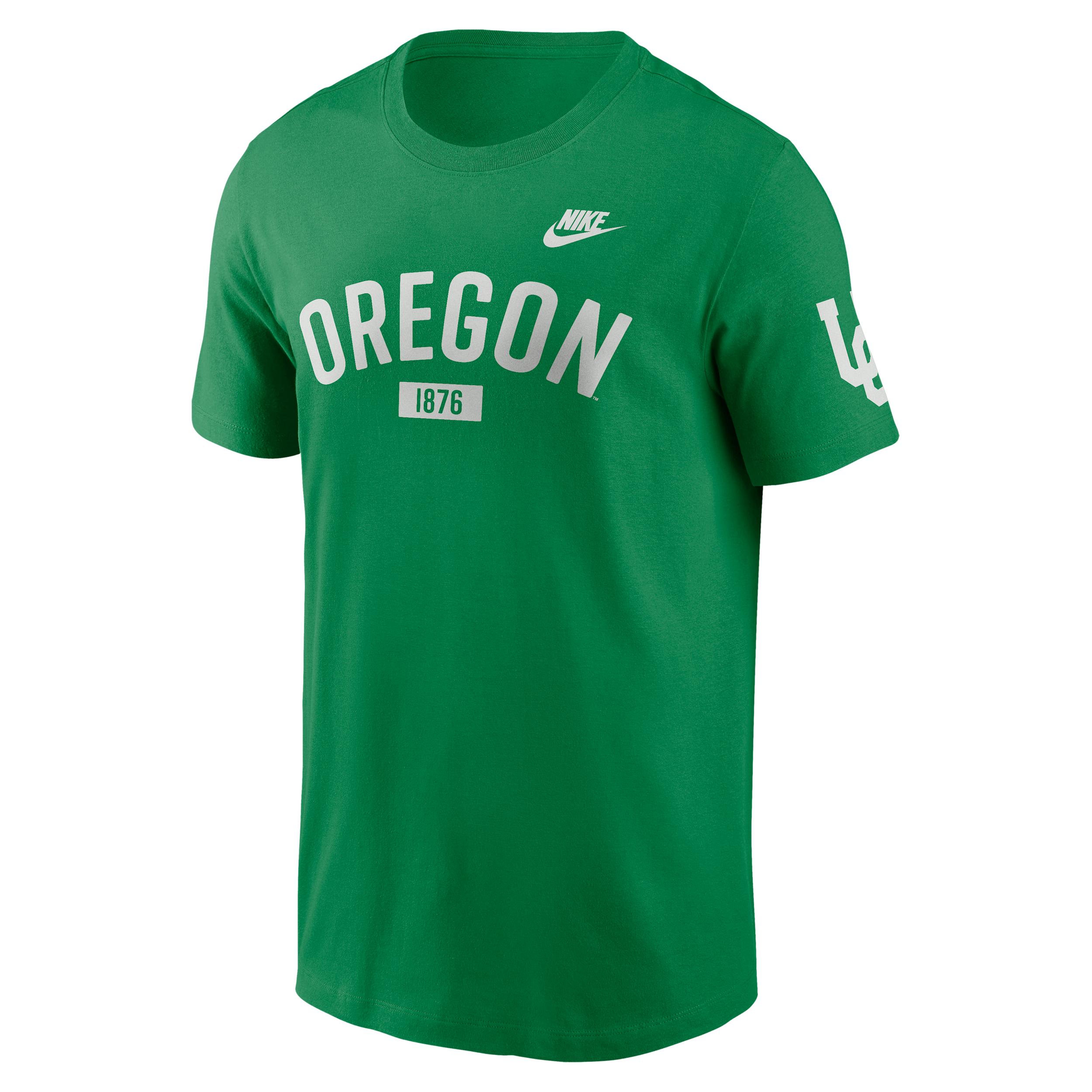 Oregon Legacy Arch 2-Hit Nike Men's College T-Shirt by NIKE