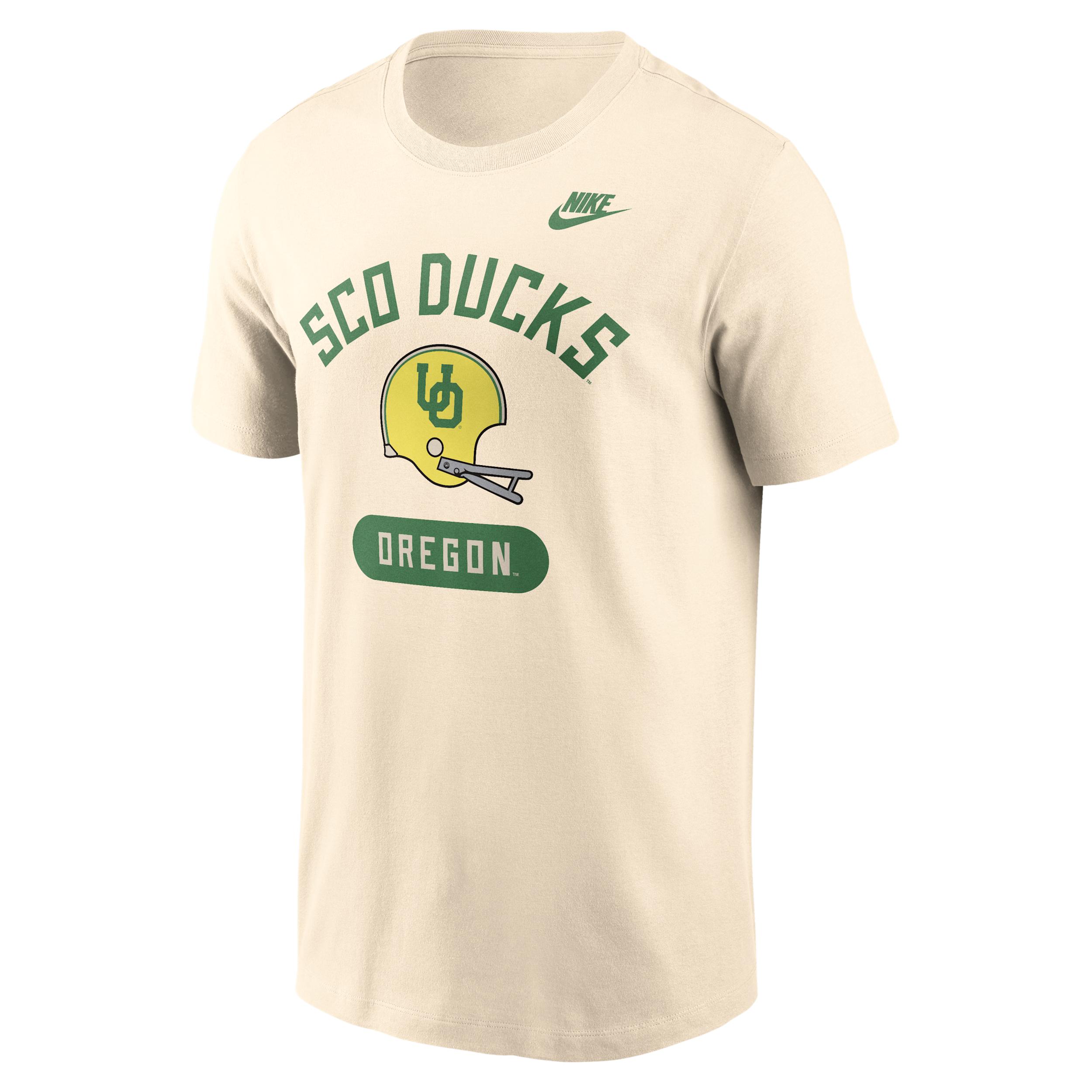 Oregon Legacy Arch Helmet Nike Men's College T-Shirt by NIKE