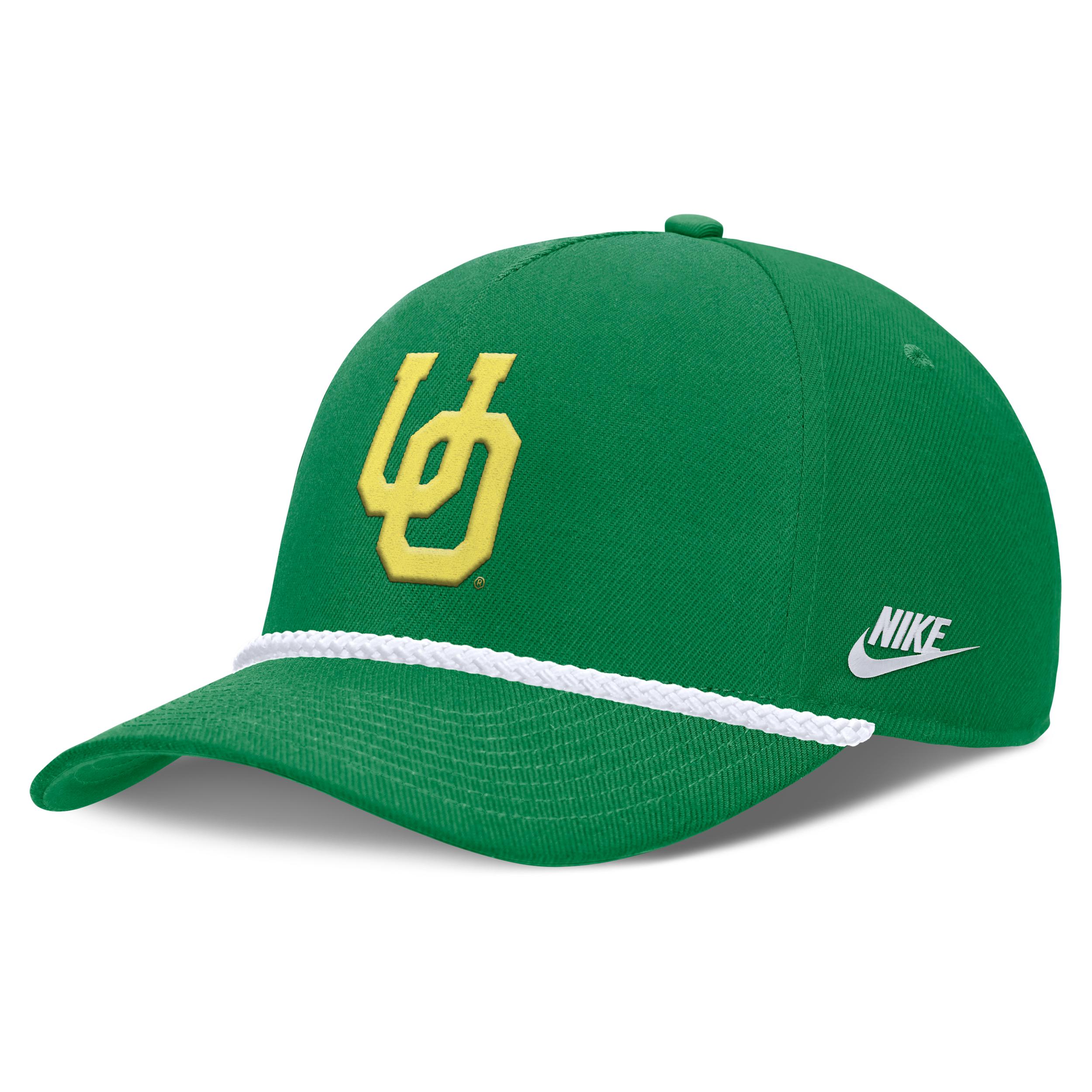 Oregon Legacy Basketball Rope Rise Nike Unisex College Adjustable Hat by NIKE