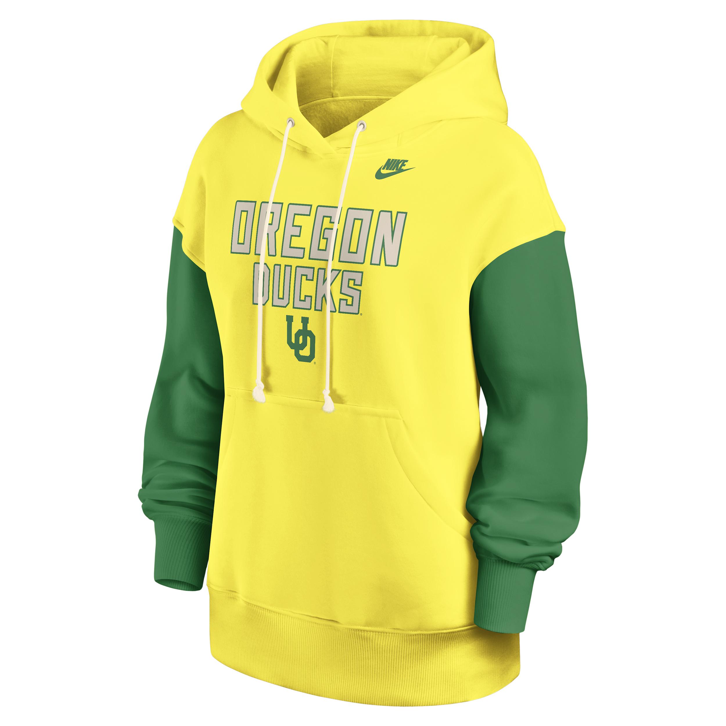 Oregon Legacy Phoenix Nike Women's College Pullover Hoodie by NIKE