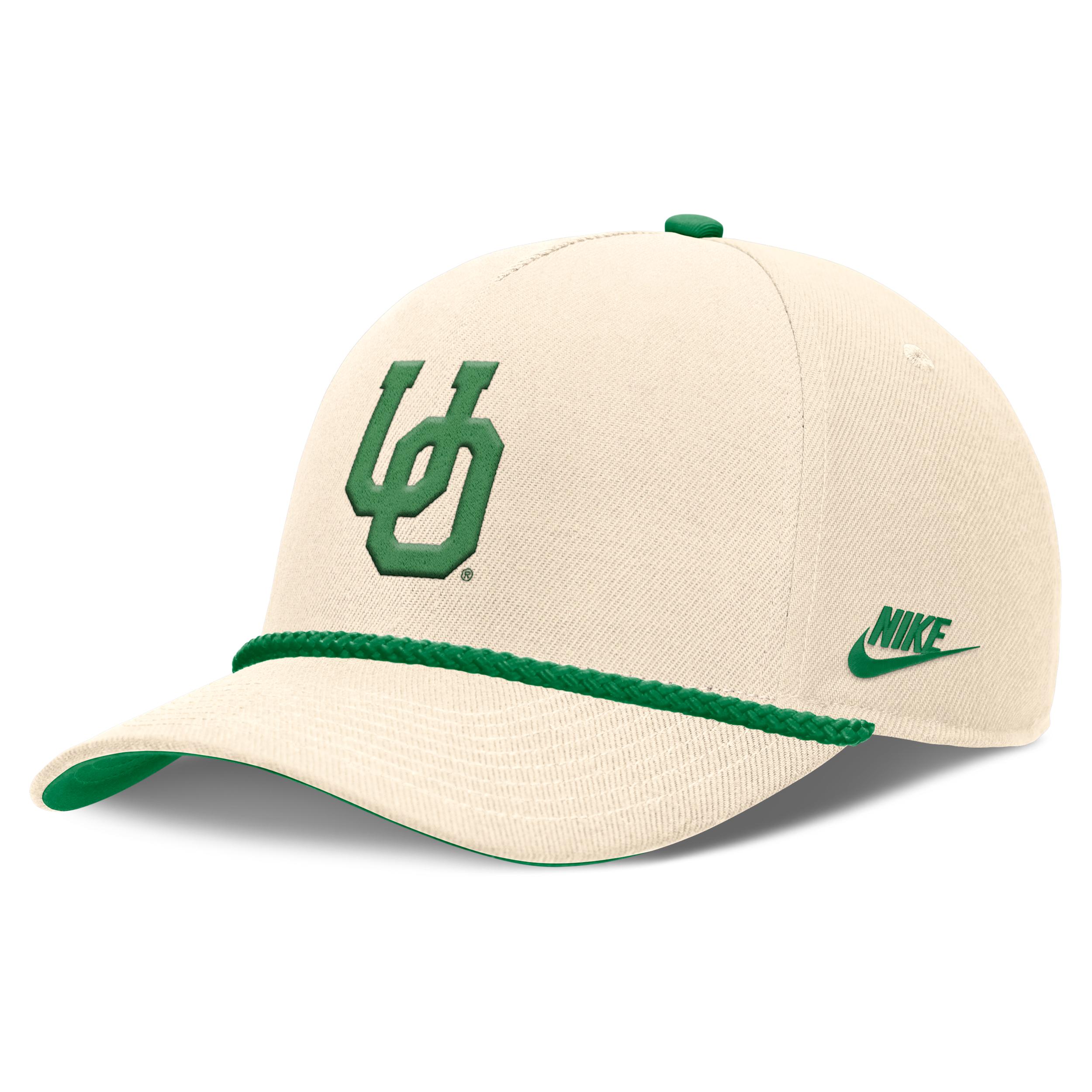 Oregon Legacy Vintage Rope Rise Nike Unisex College Adjustable Hat by NIKE