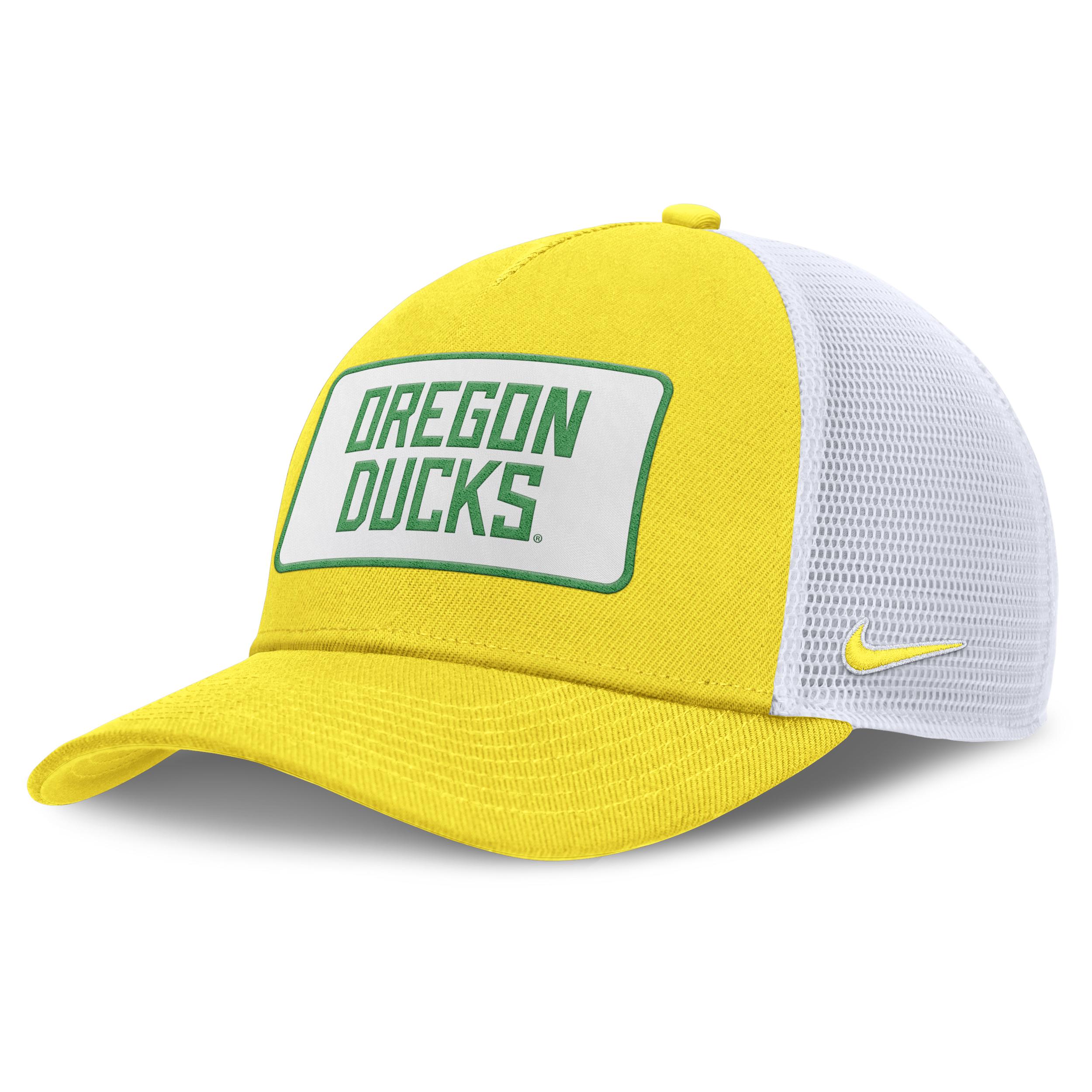 Oregon On-Field Rise Nike Men's College Trucker Adjustable Hat by NIKE