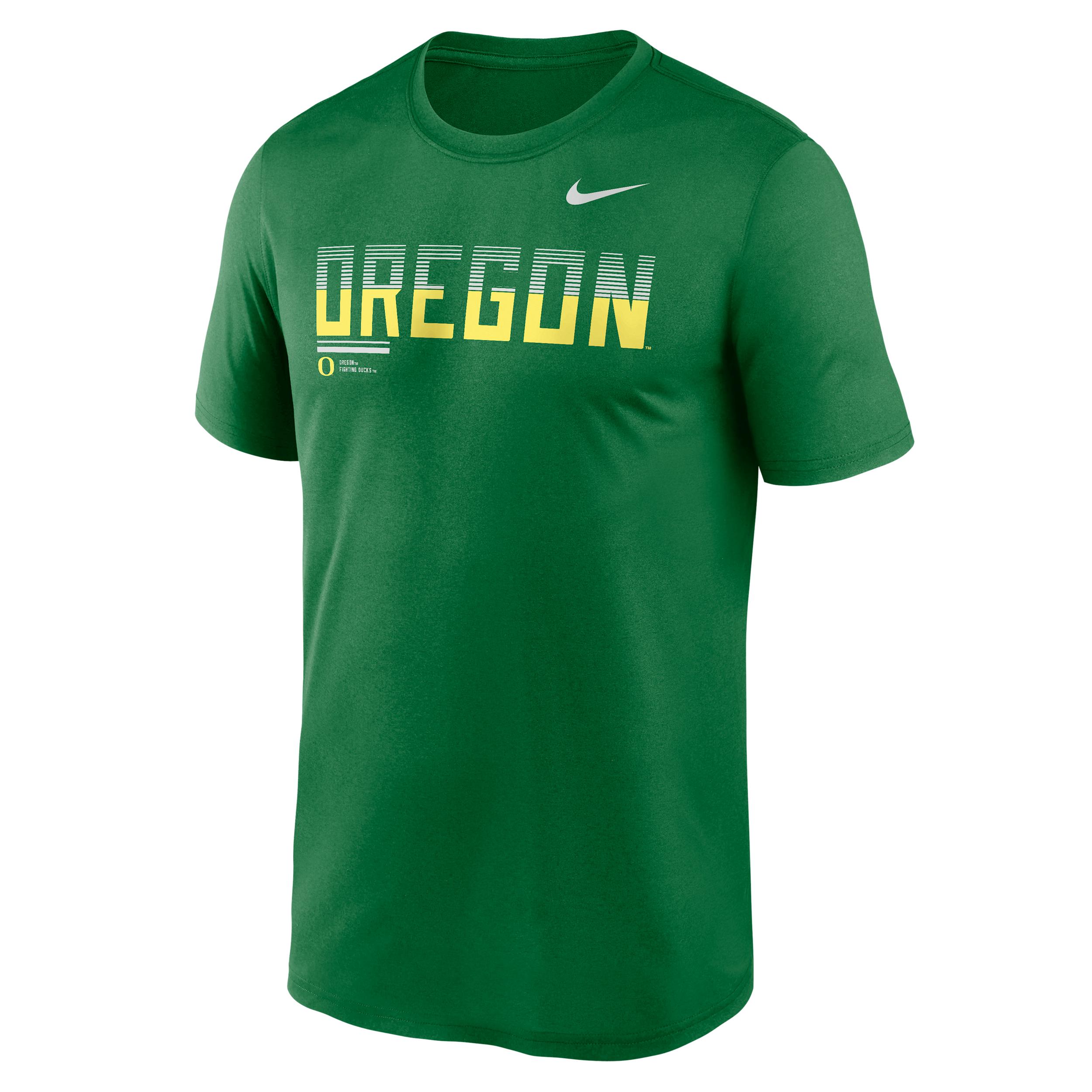Oregon Sideline Legend Nike Men's Dri-FIT College T-Shirt by NIKE