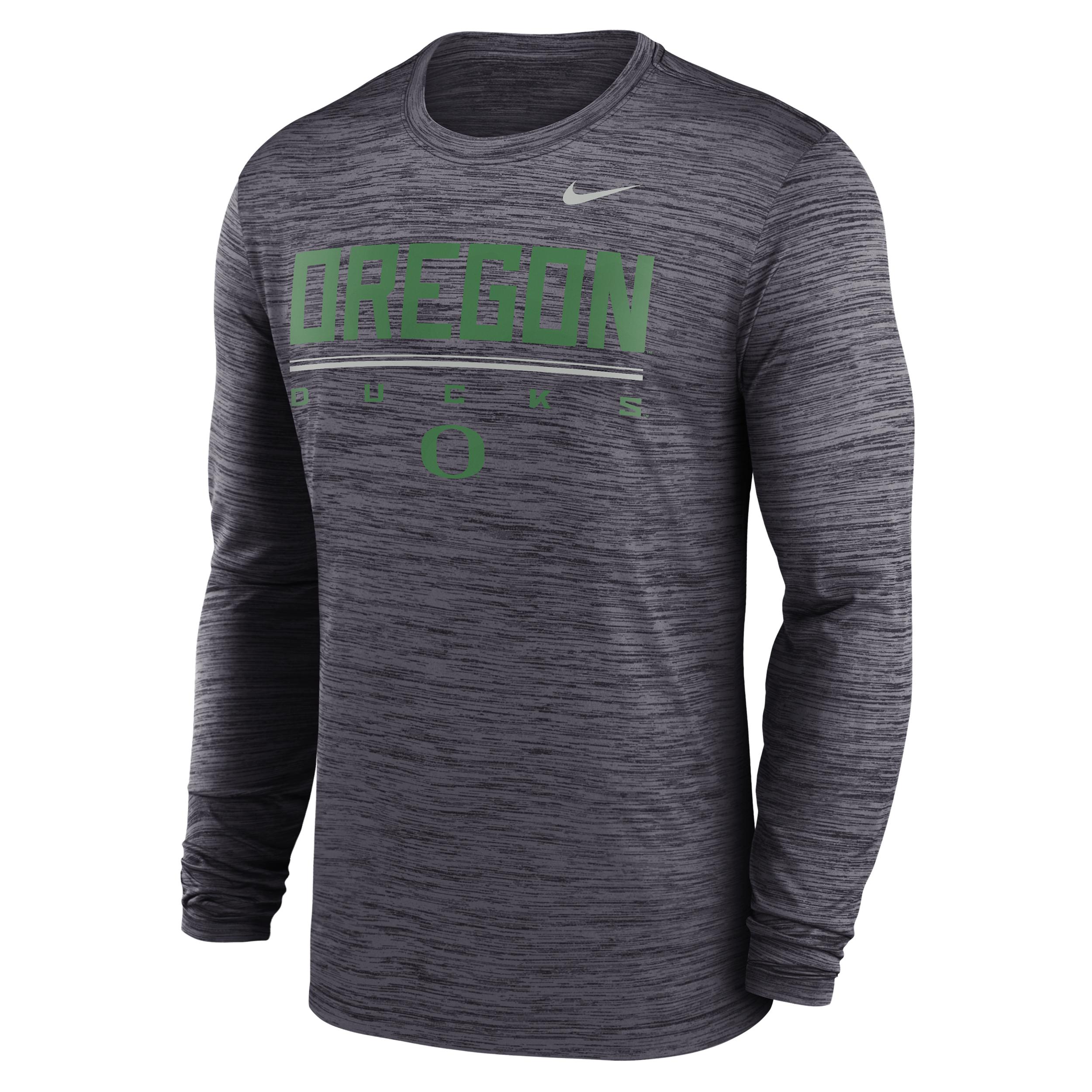 Oregon Sideline Velocity Nike Men's Dri-FIT College T-Shirt by NIKE