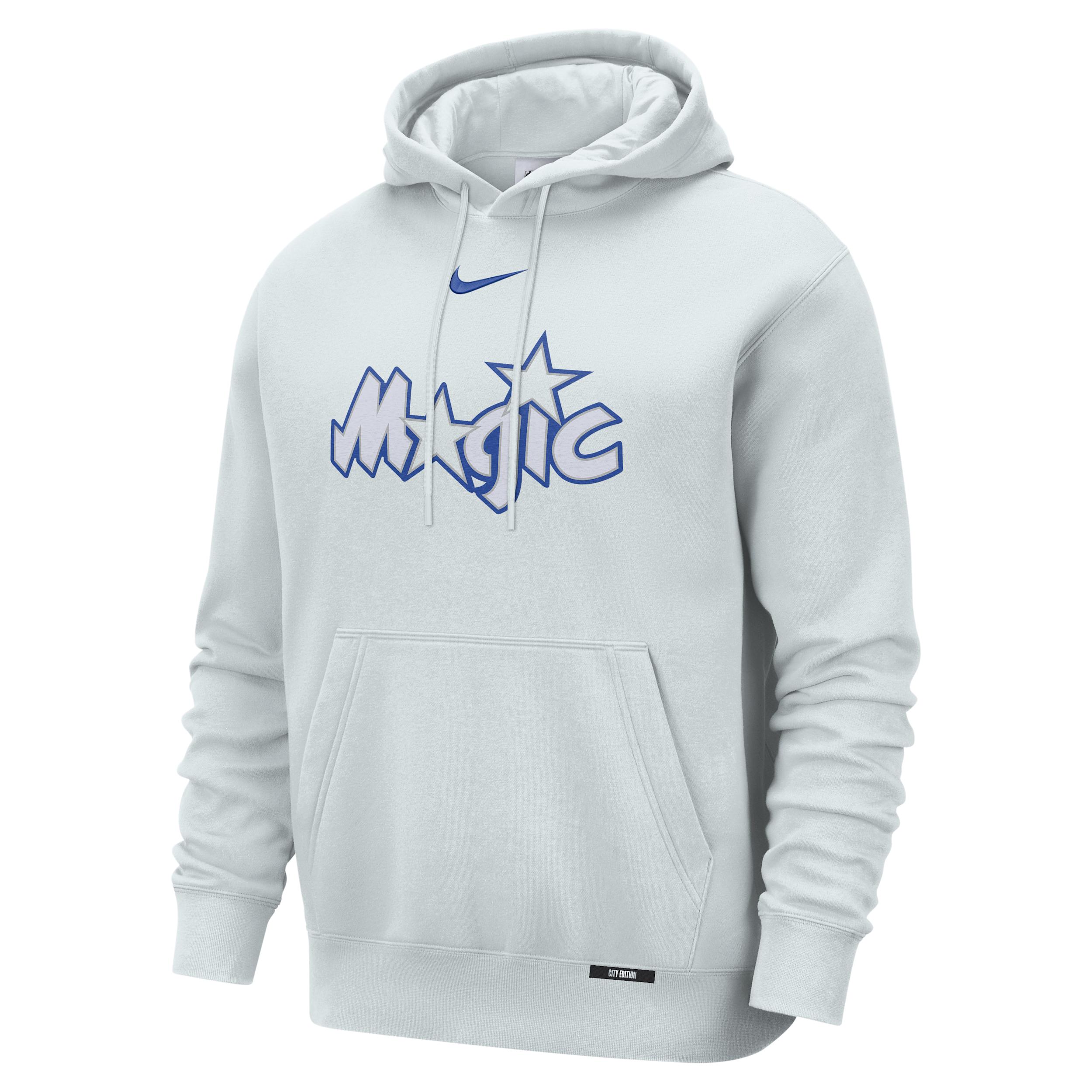 Orlando Magic City Edition Nike Men's Basketball Club Pull-Over Hoodie by NIKE