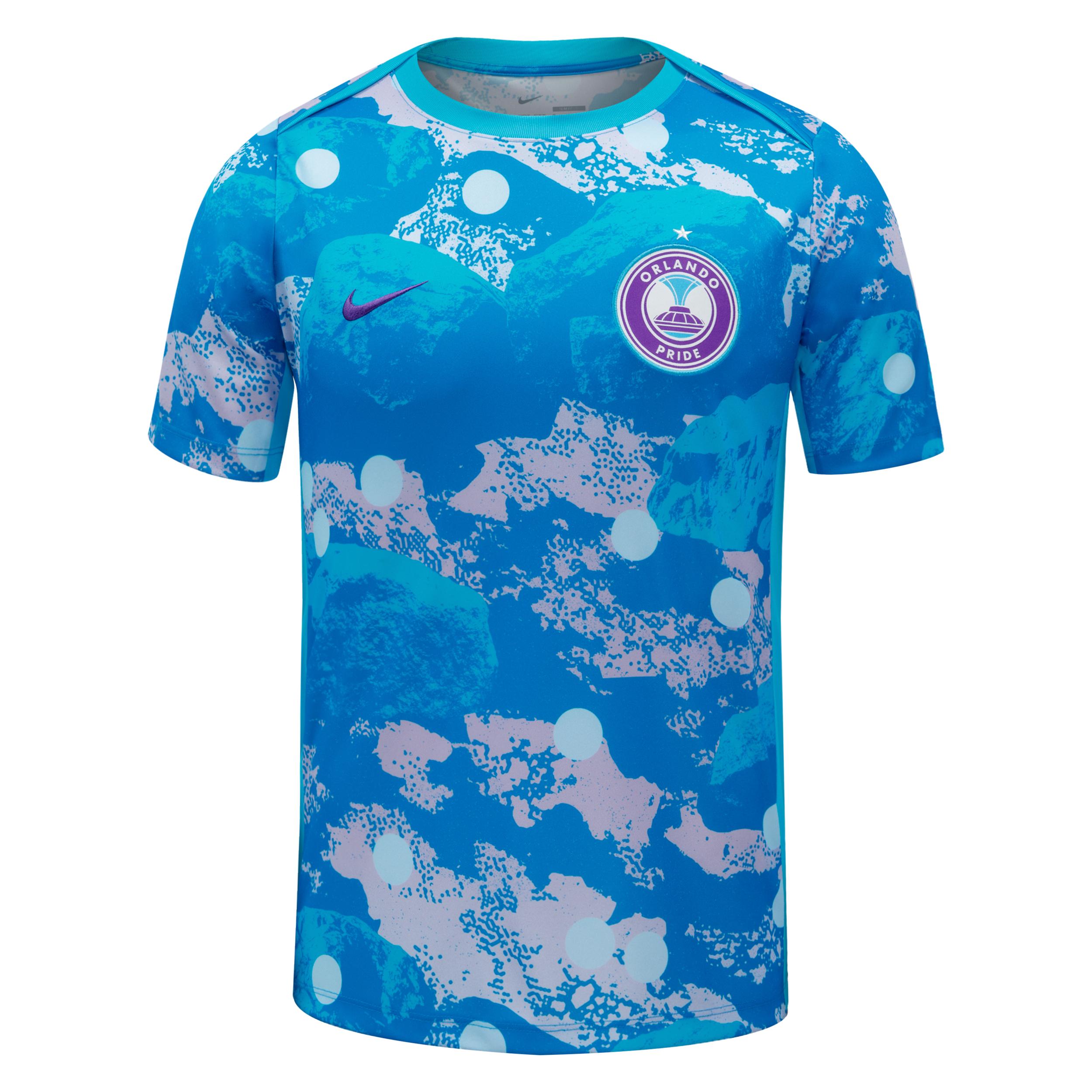 Orlando Pride Nike Men's NWSL Short-Sleeve Pre-Match Top by NIKE