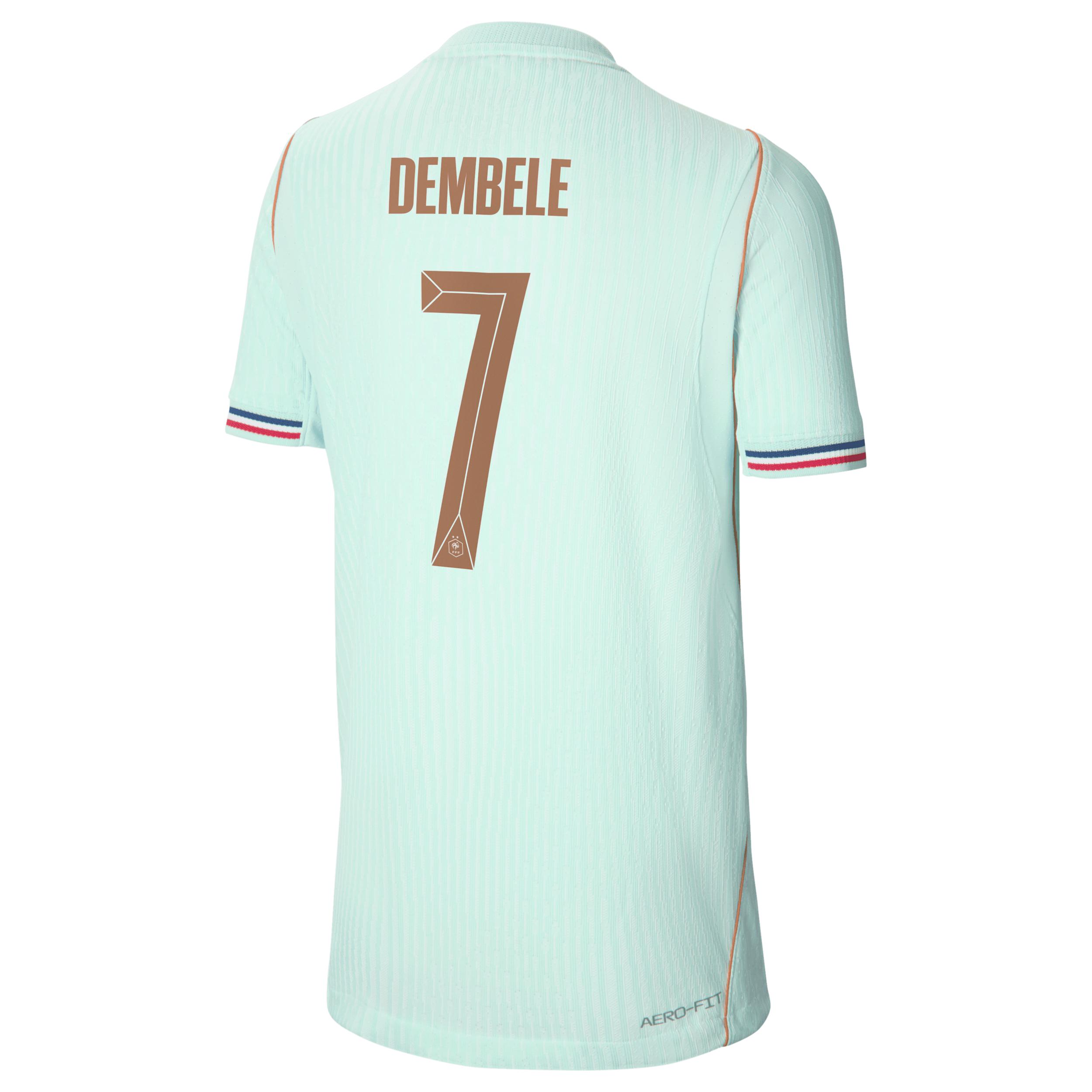 Ousmane DembÃ©lÃ© France National Team 2026 Match Away Big Kids' Nike Dri-FIT ADV Soccer Jersey by NIKE