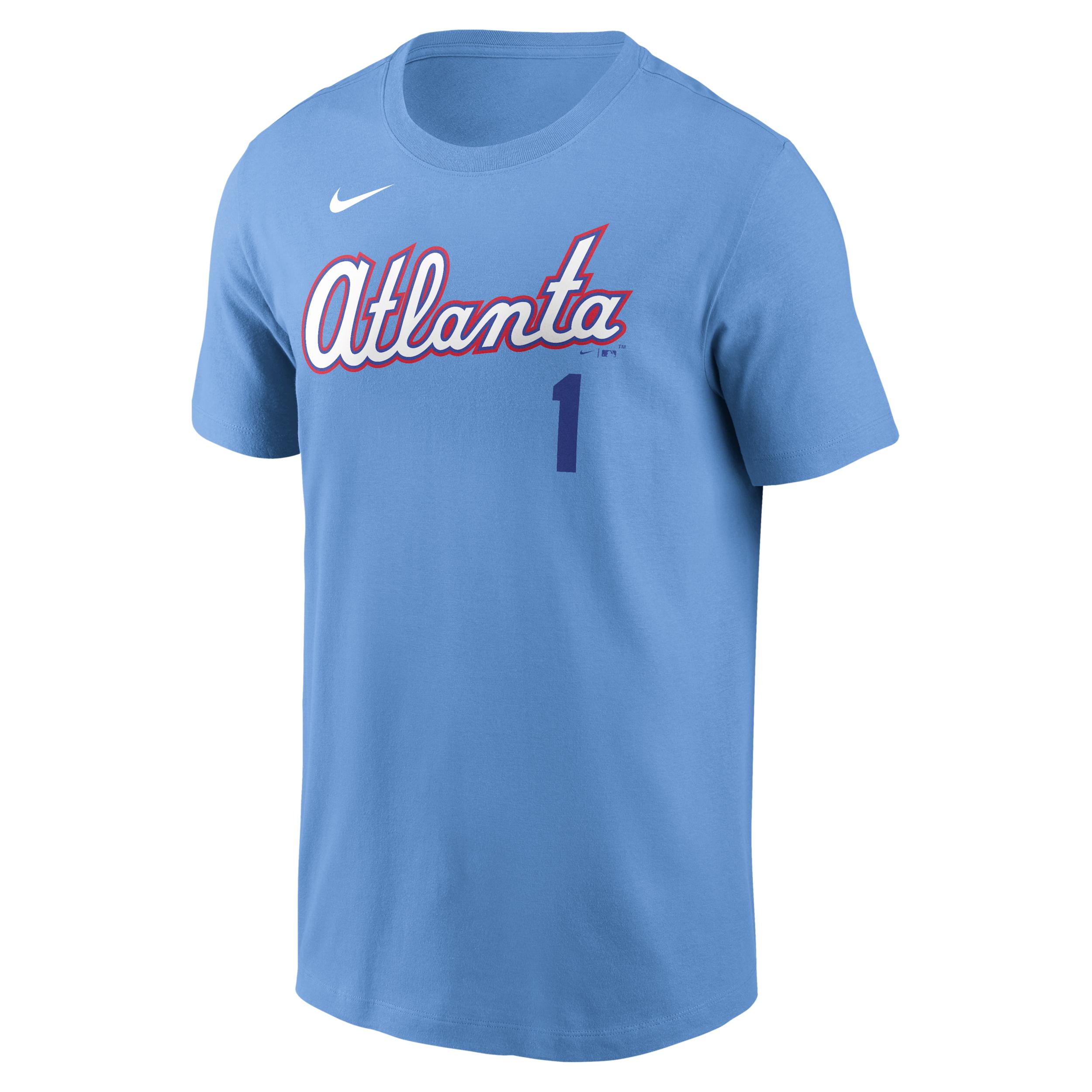 Ozzie Albies Atlanta Braves City Connect Nike Men's MLB T-Shirt by NIKE