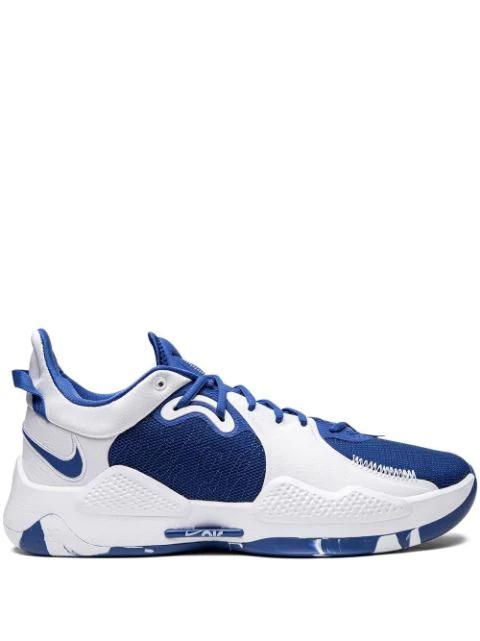 PG 5 "Game Royal/White" sneakers by NIKE