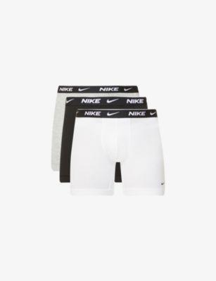 Pack of three Everyday stretch-cotton jersey boxers by NIKE
