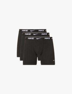 Pack of three Everyday stretch-cotton jersey boxers by NIKE