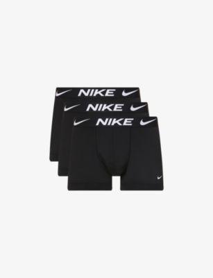 Pack of three Everyday stretch-cotton jersey micro trunks by NIKE