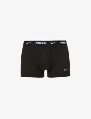 Pack of three Everyday stretch-cotton jersey trunks by NIKE