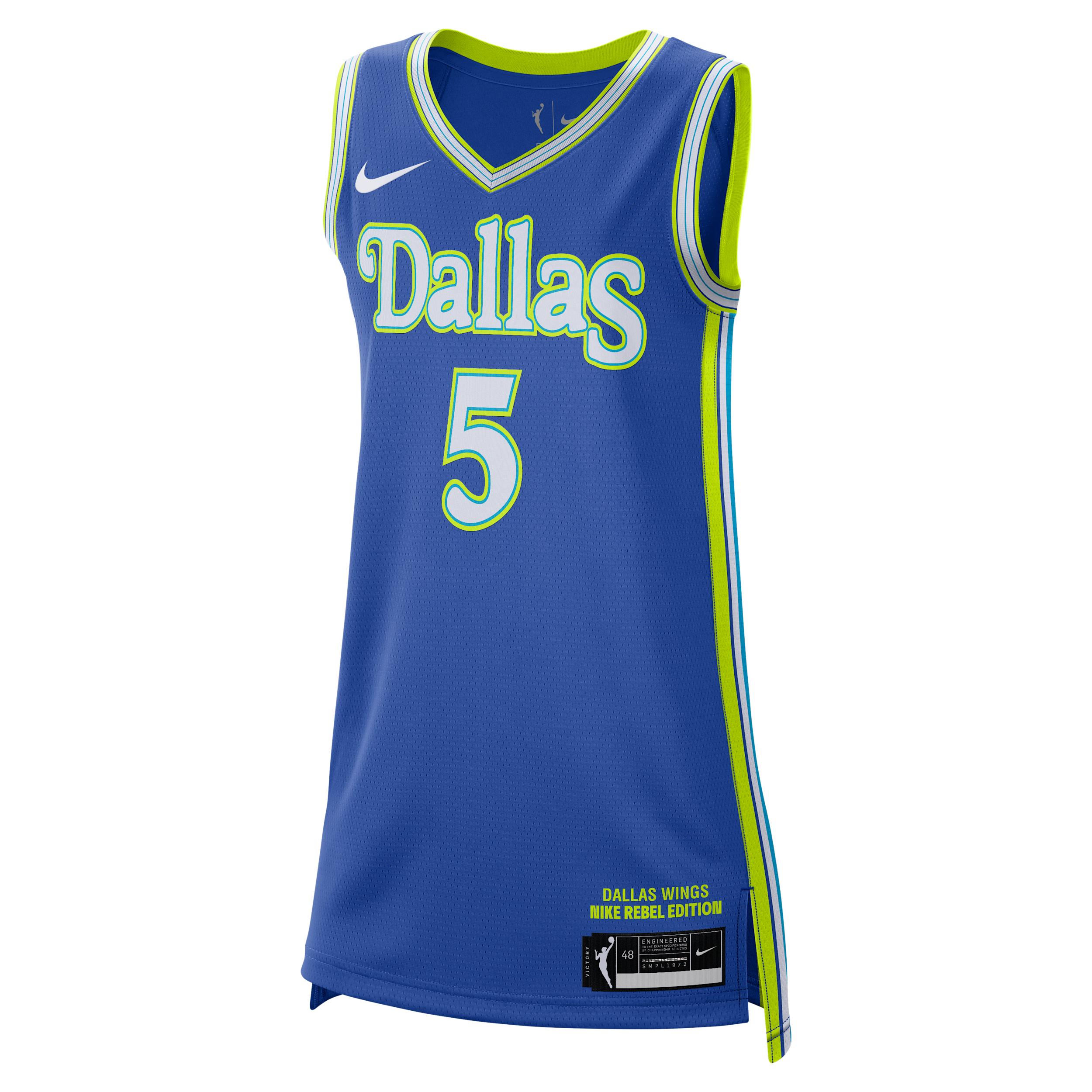Paige Bueckers Dallas Wings 2026 Rebel Edition Nike Women's WNBA Dri-FIT Victory Rebel Jersey by NIKE