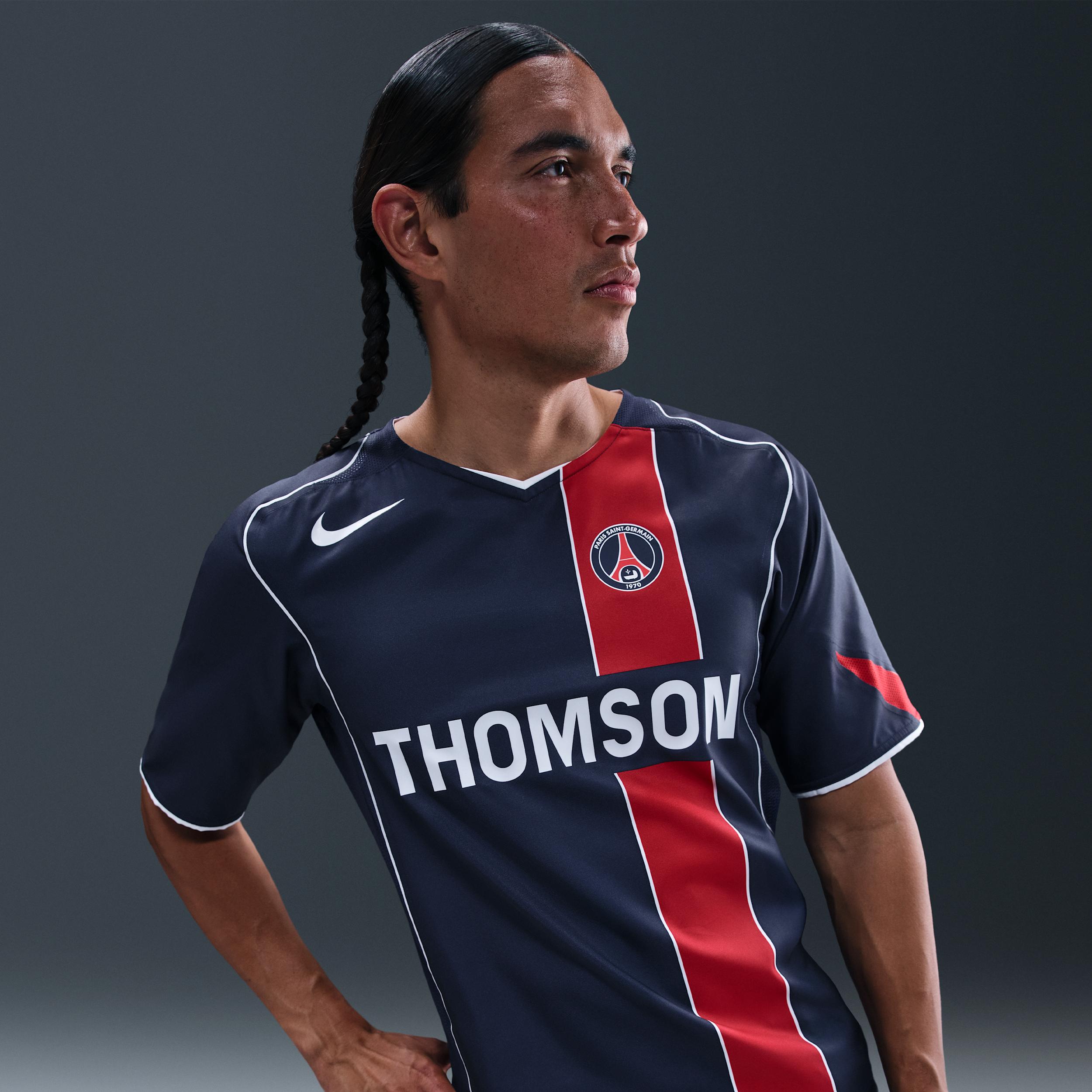 Paris Saint-Germain 2004 Total 90 Reissue Nike Men's Soccer Replica Jersey by NIKE