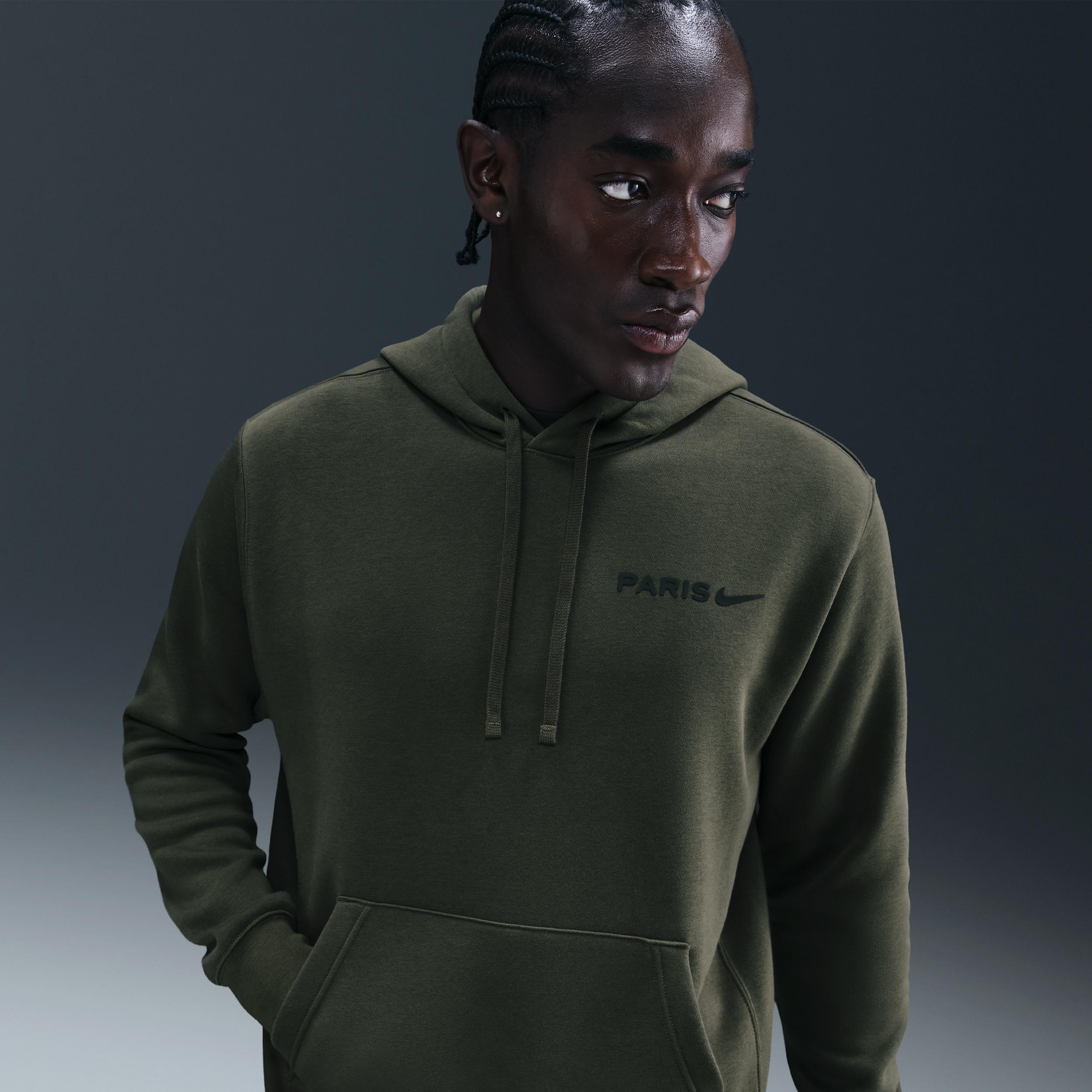 Paris Saint-Germain Club Nike Men's Soccer Fleece Pullover Hoodie by NIKE