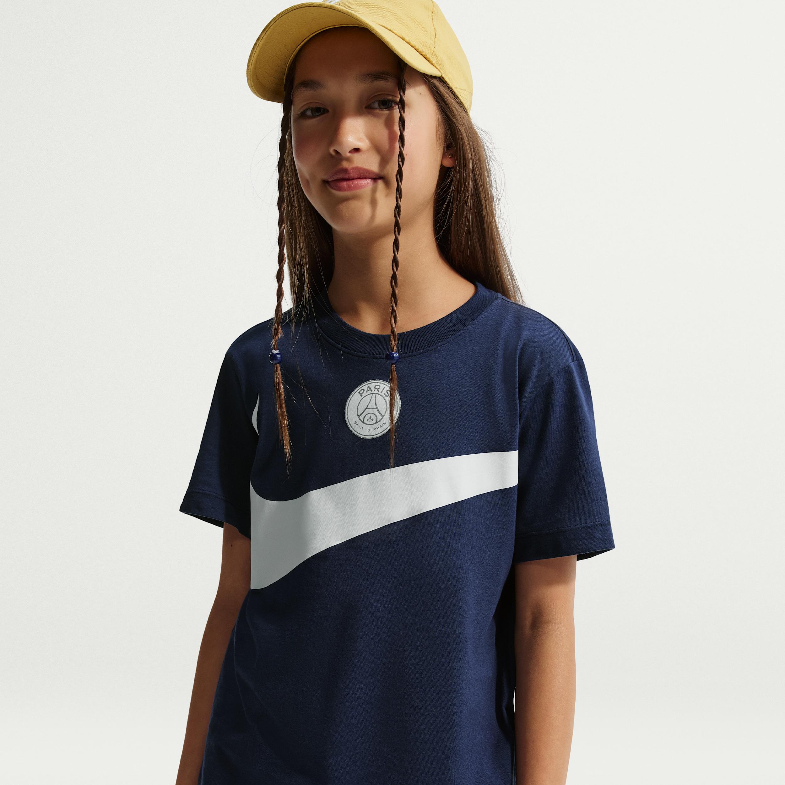 Paris Saint-Germain Swoosh Big Kids' Nike Soccer T-Shirt by NIKE