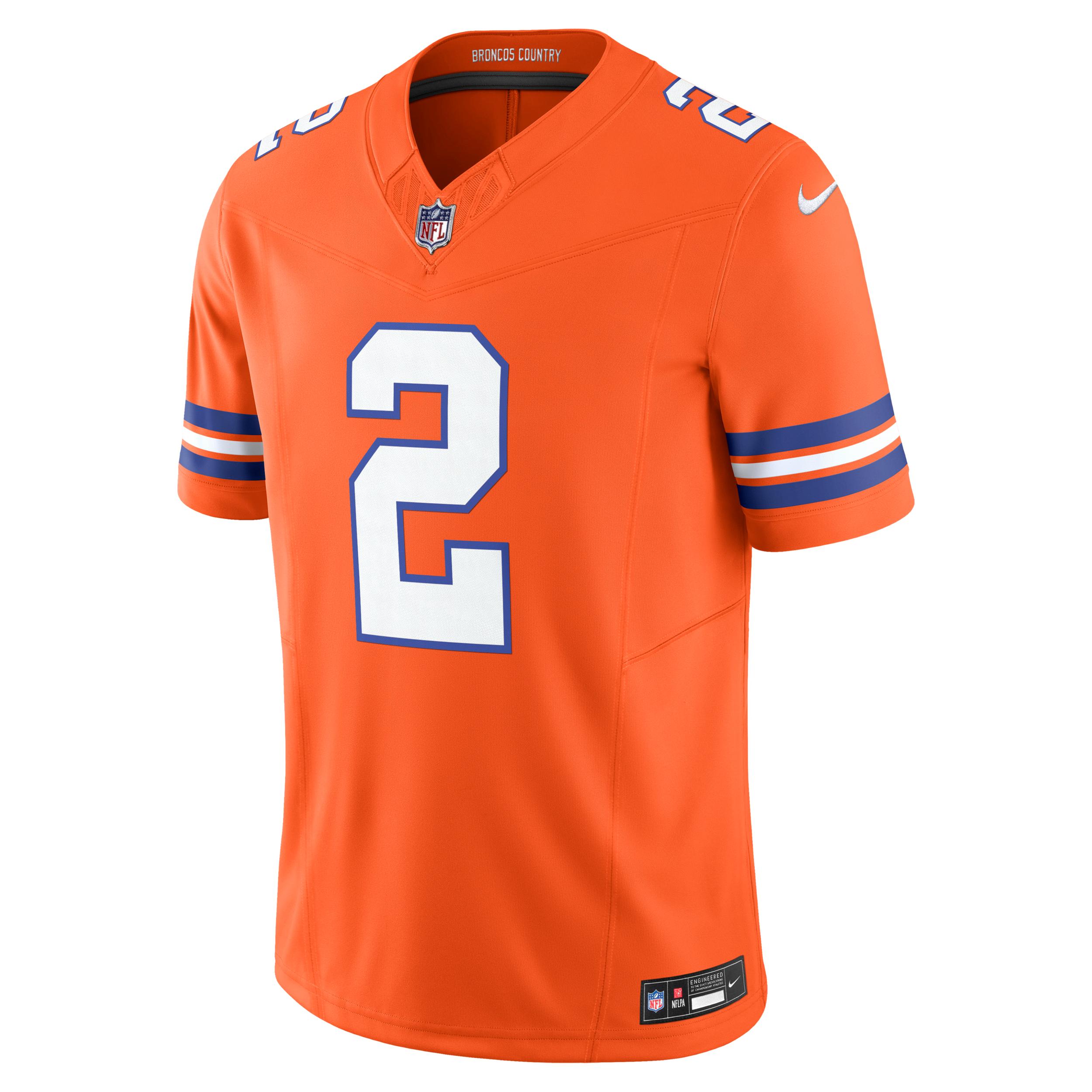 Patrick Surtain II Denver Broncos Nike Men's Dri-FIT NFL Limited Football Jersey by NIKE