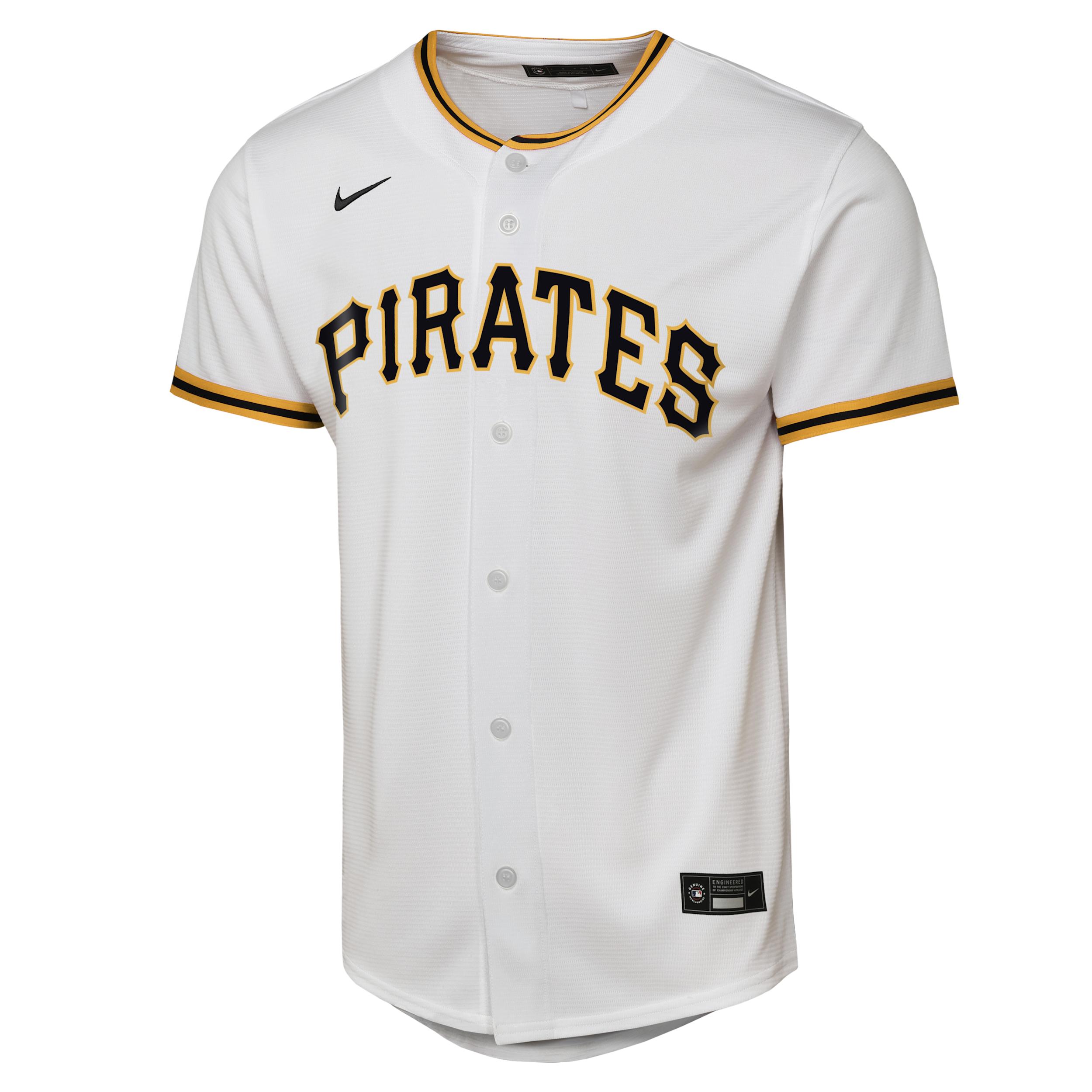 Paul Skenes Pittsburgh Pirates Big Kids' Nike MLB Replica Jersey by NIKE