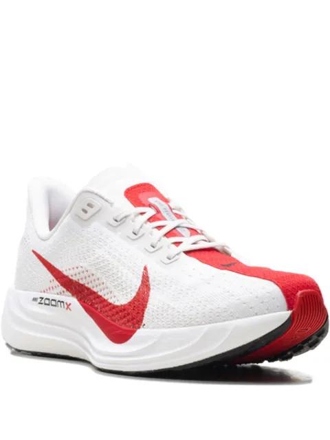 Pegasus Plus "Platinum Tint/University Red" sneakers by NIKE