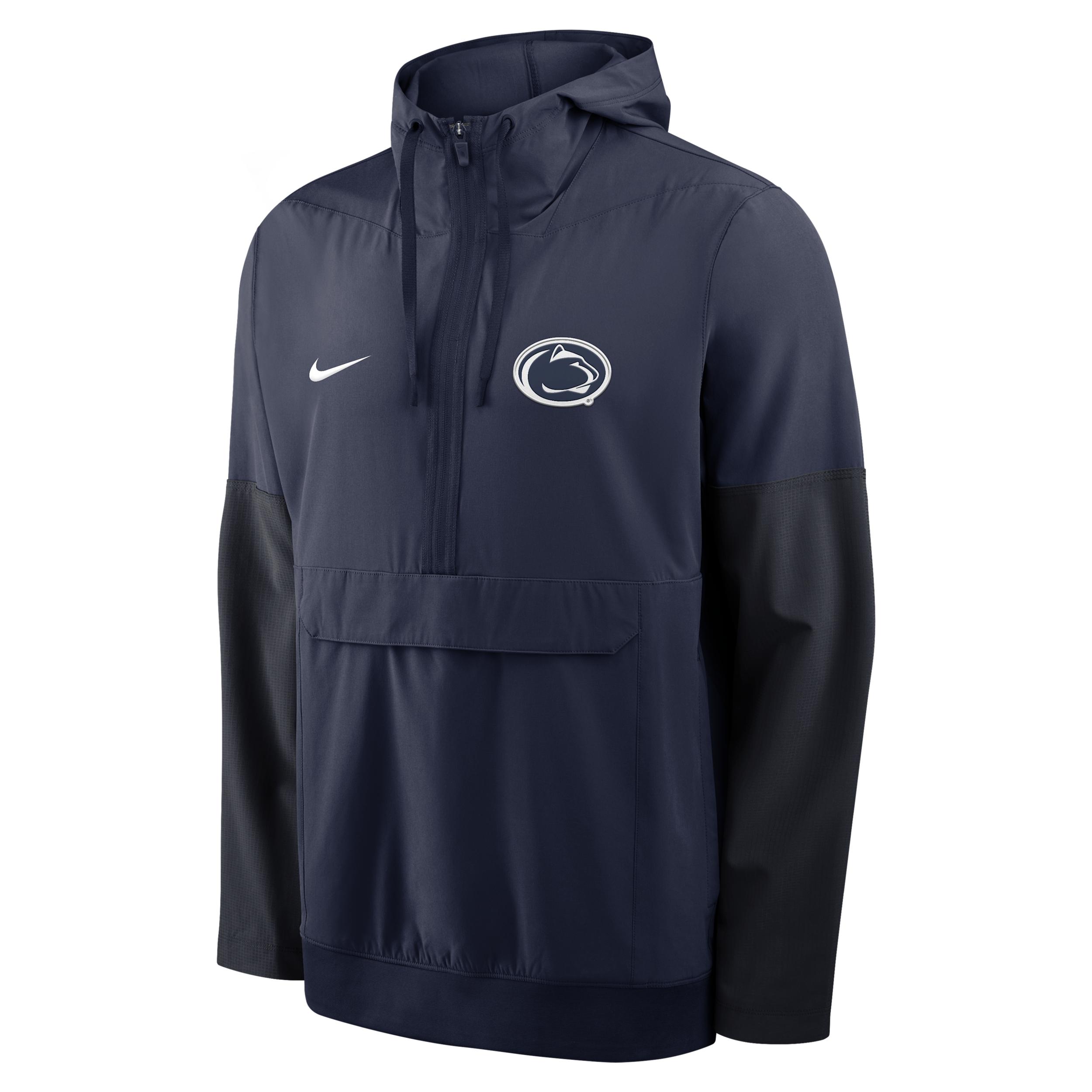 Penn State Anorak Nike Men's College 1/2-Zip Hooded Jacket by NIKE