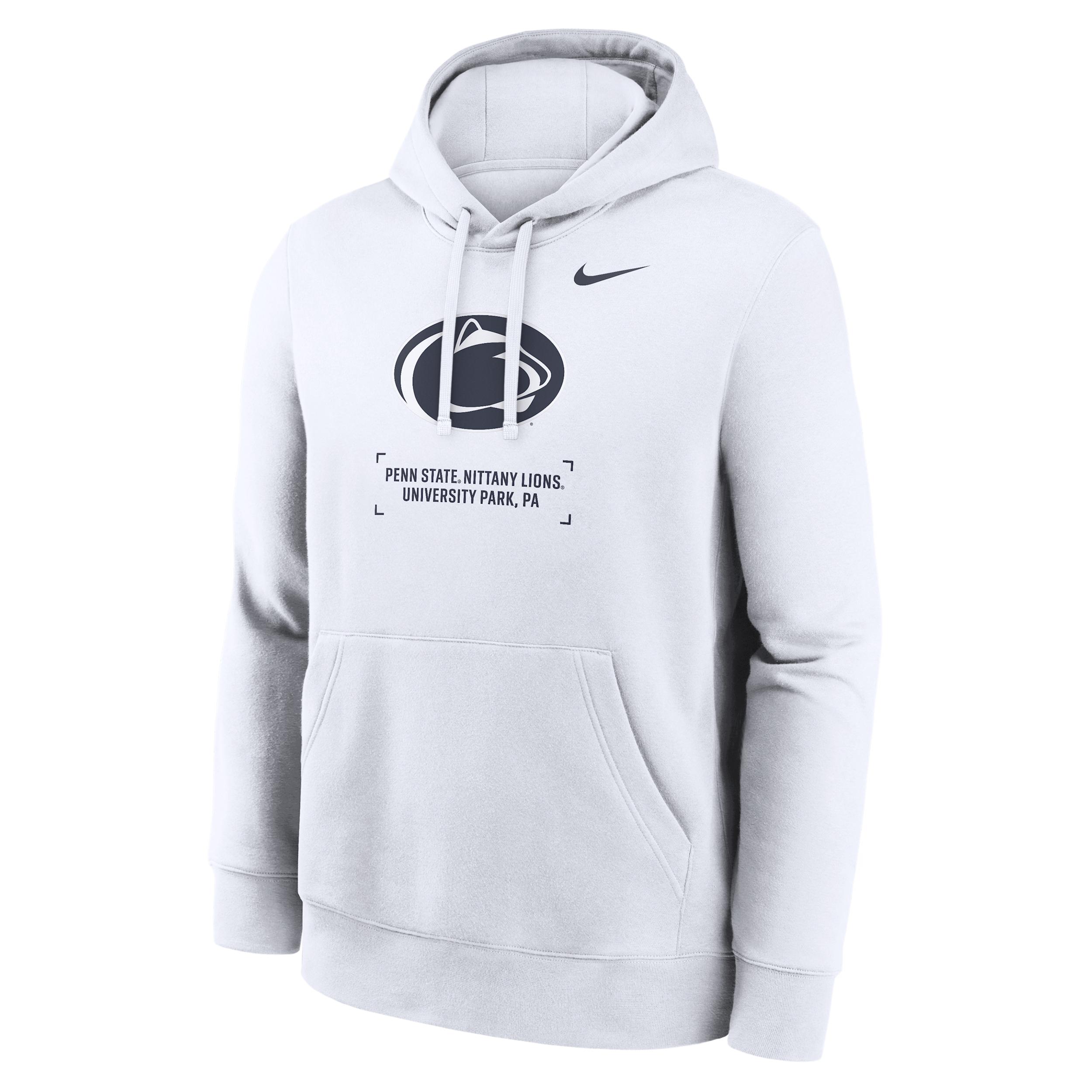 Penn State Club Basketball 2-Hit Nike Men's College Pullover Hoodie by NIKE