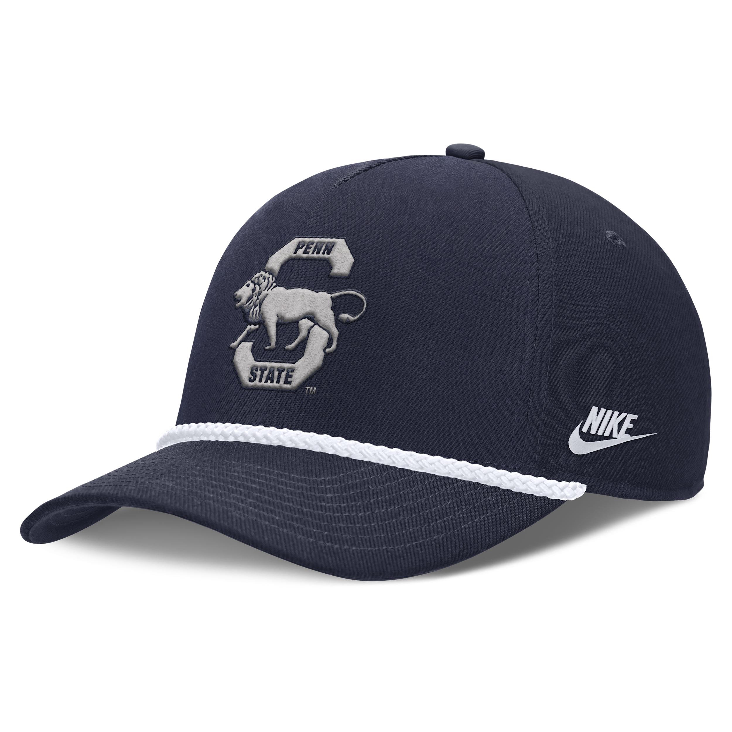 Penn State Legacy Basketball Rope Rise Nike Unisex College Adjustable Hat by NIKE
