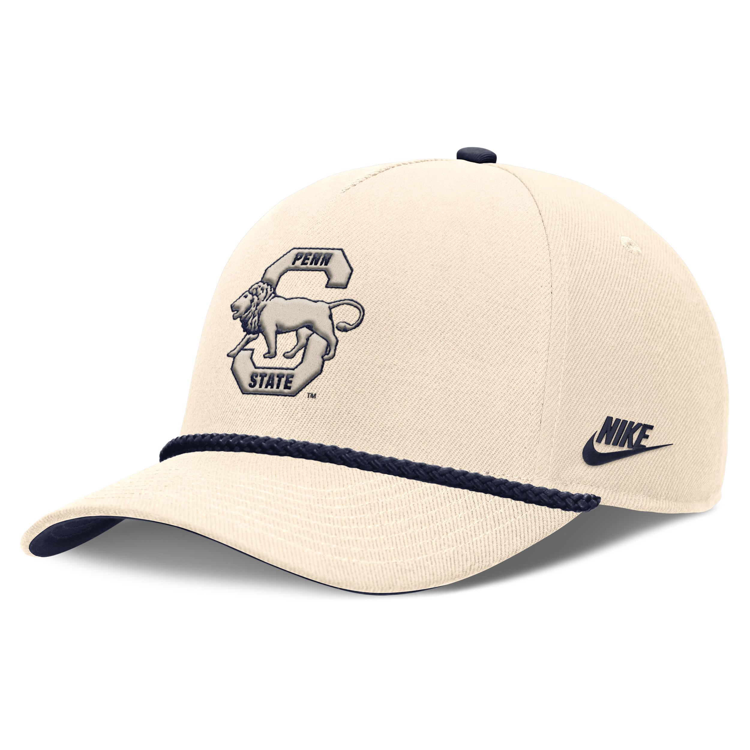 Penn State Legacy Vintage Rope Rise Nike Unisex College Adjustable Hat by NIKE