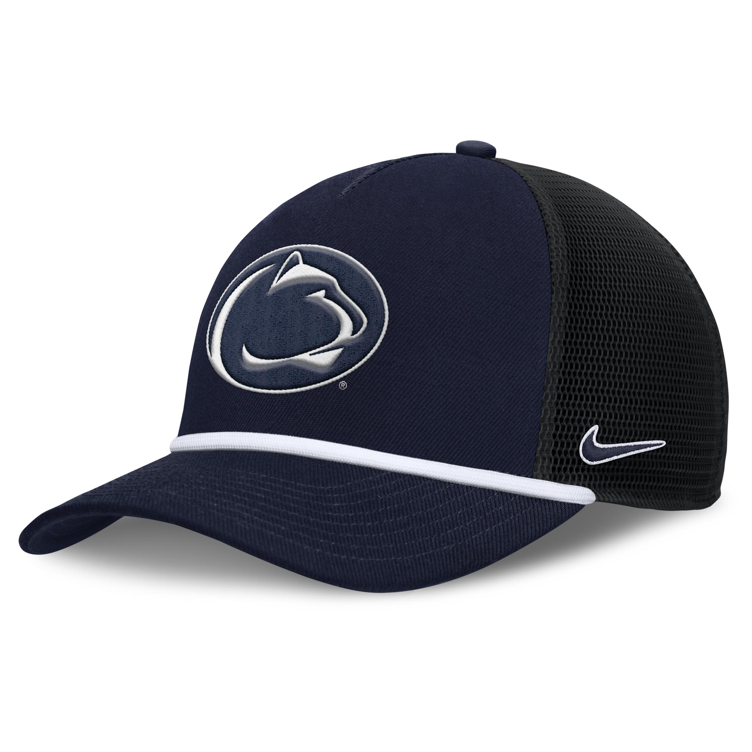 Penn State Primetime Rise Nike Men's College Trucker Adjustable Hat by NIKE