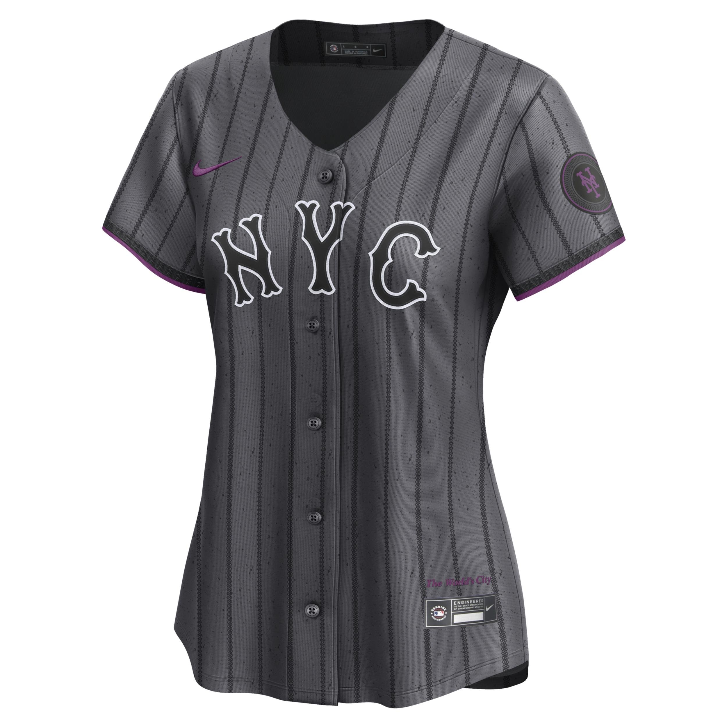Pete Alonso New York Mets City Connect Nike Women's Dri-FIT ADV MLB Limited Jersey by NIKE