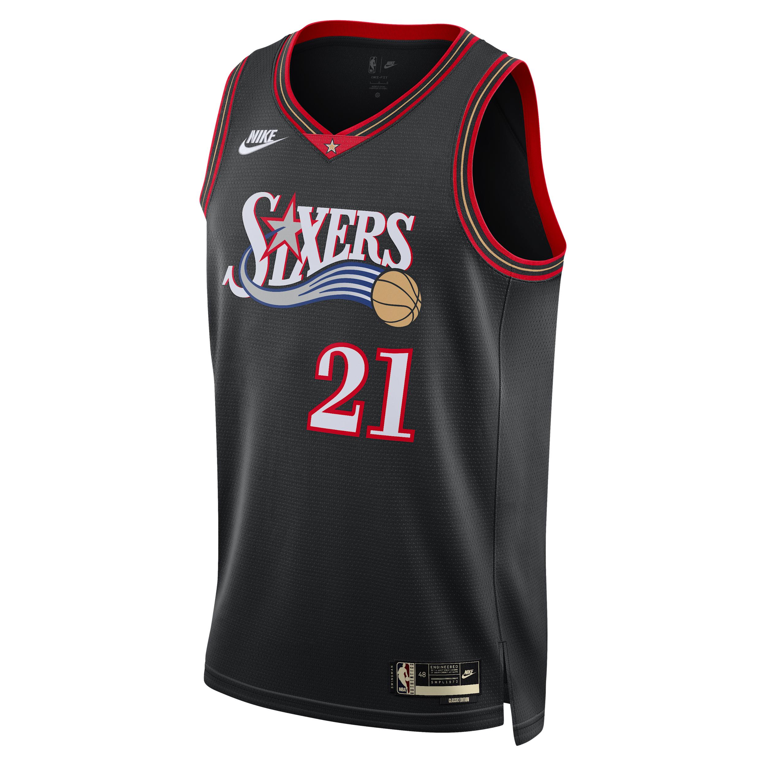 Philadelphia 76ers 2025/26 Hardwood Classics Nike Men's Dri-FIT NBA Swingman Jersey by NIKE